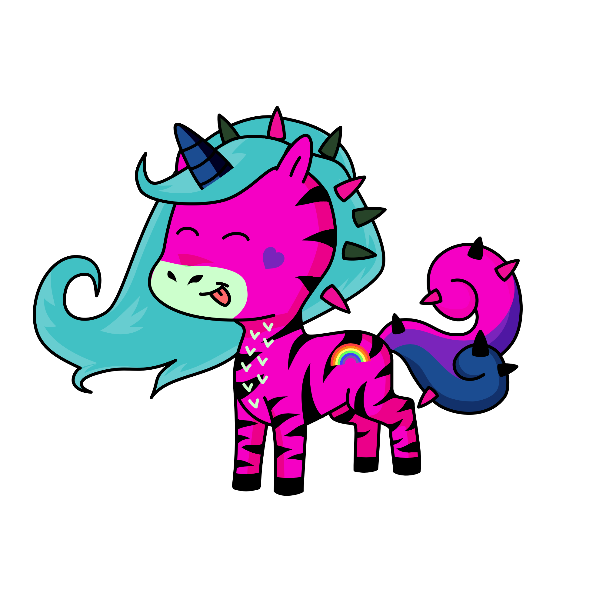 Uni the unicorn , the unicorn