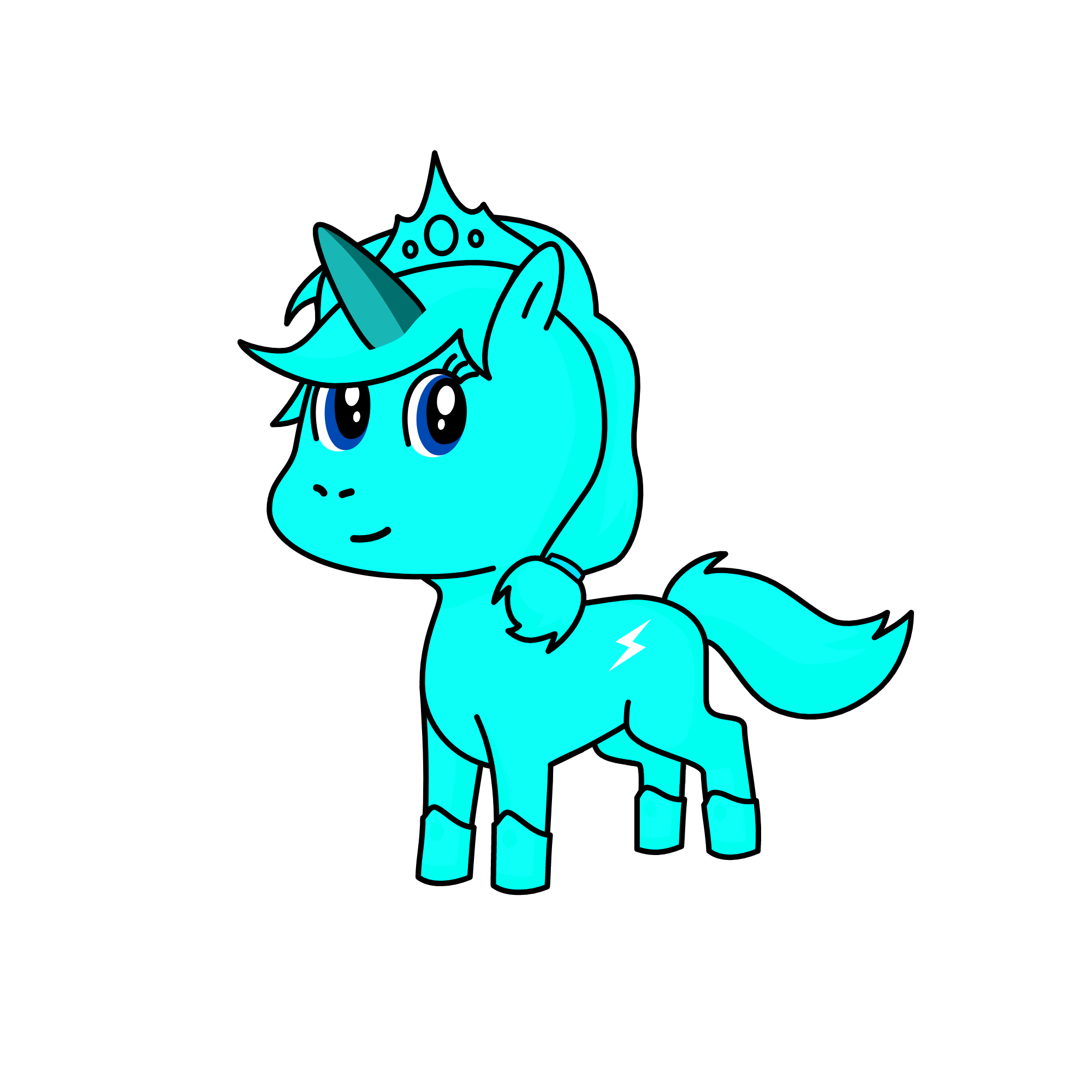 CloudQueen, the unicorn