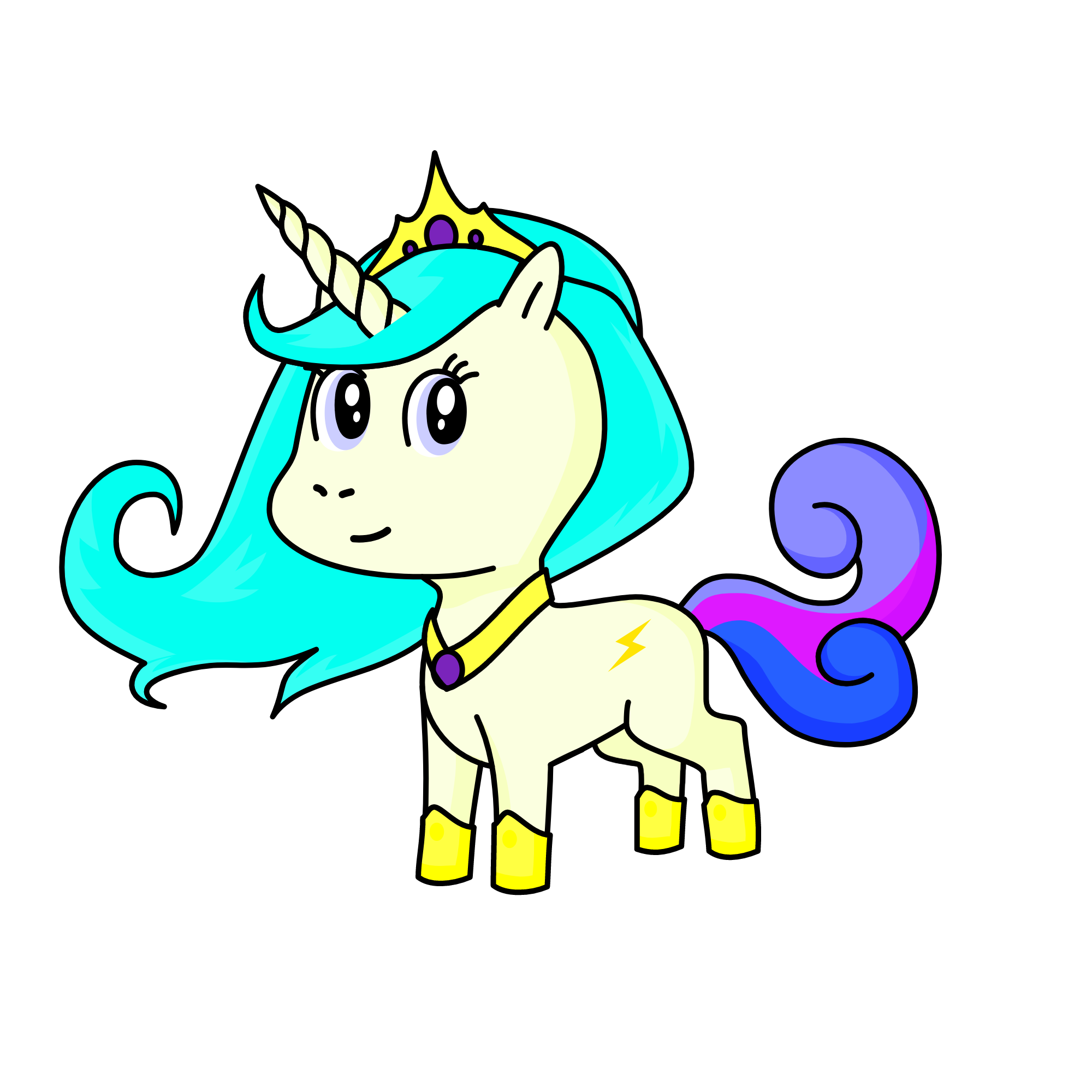 princess celestia, the unicorn