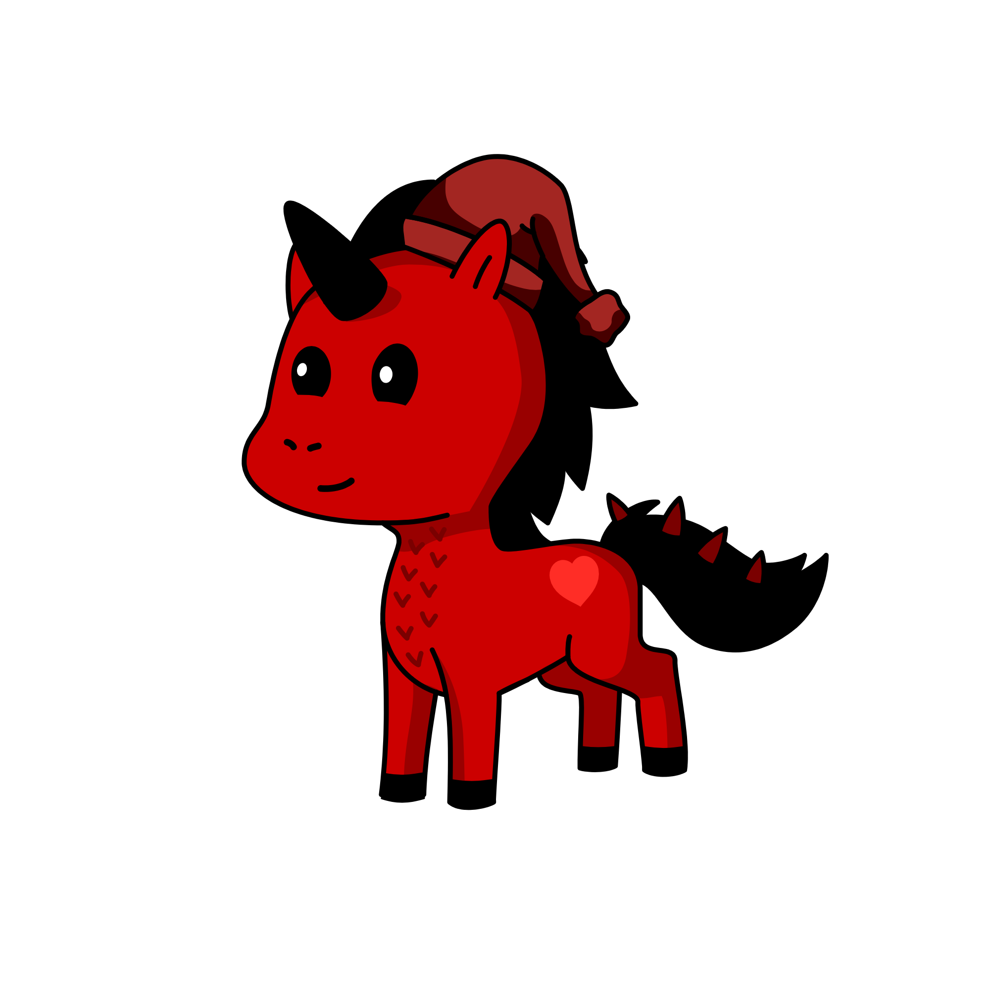 Amber , the unicorn