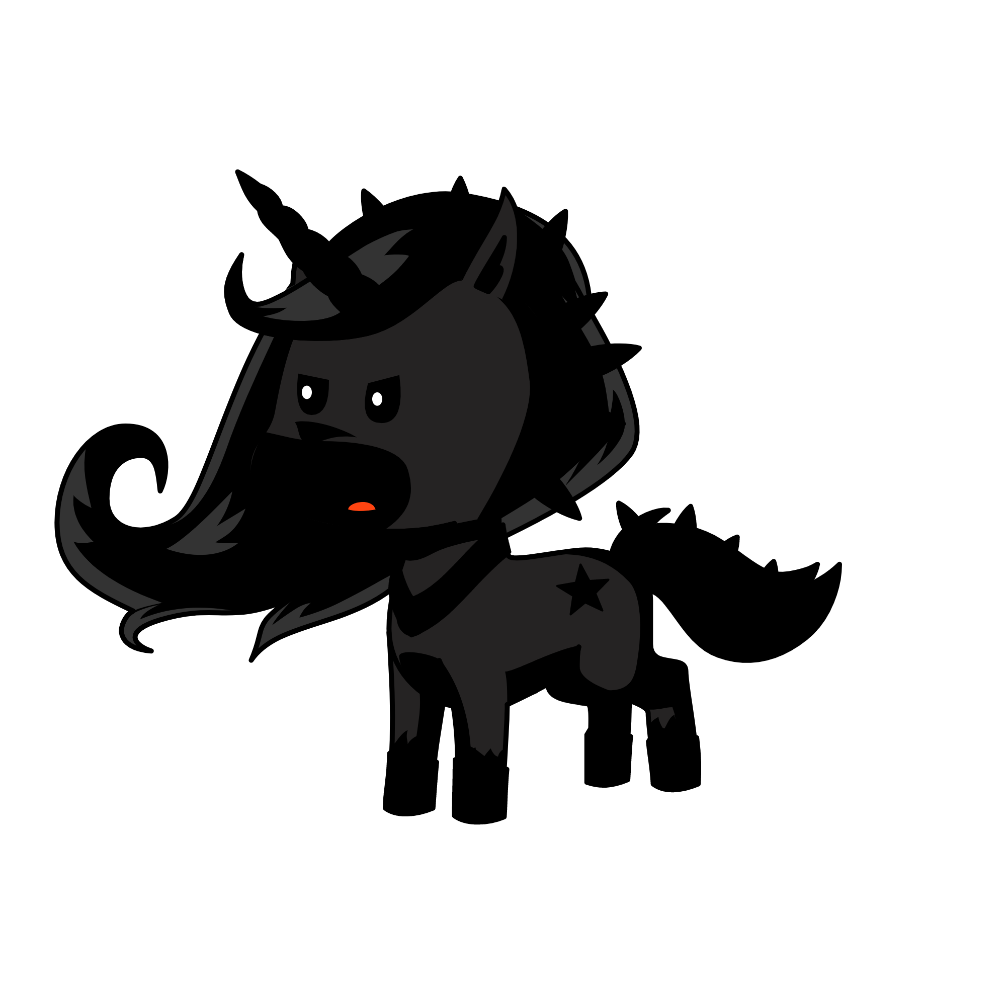 Qeen of mean, the unicorn