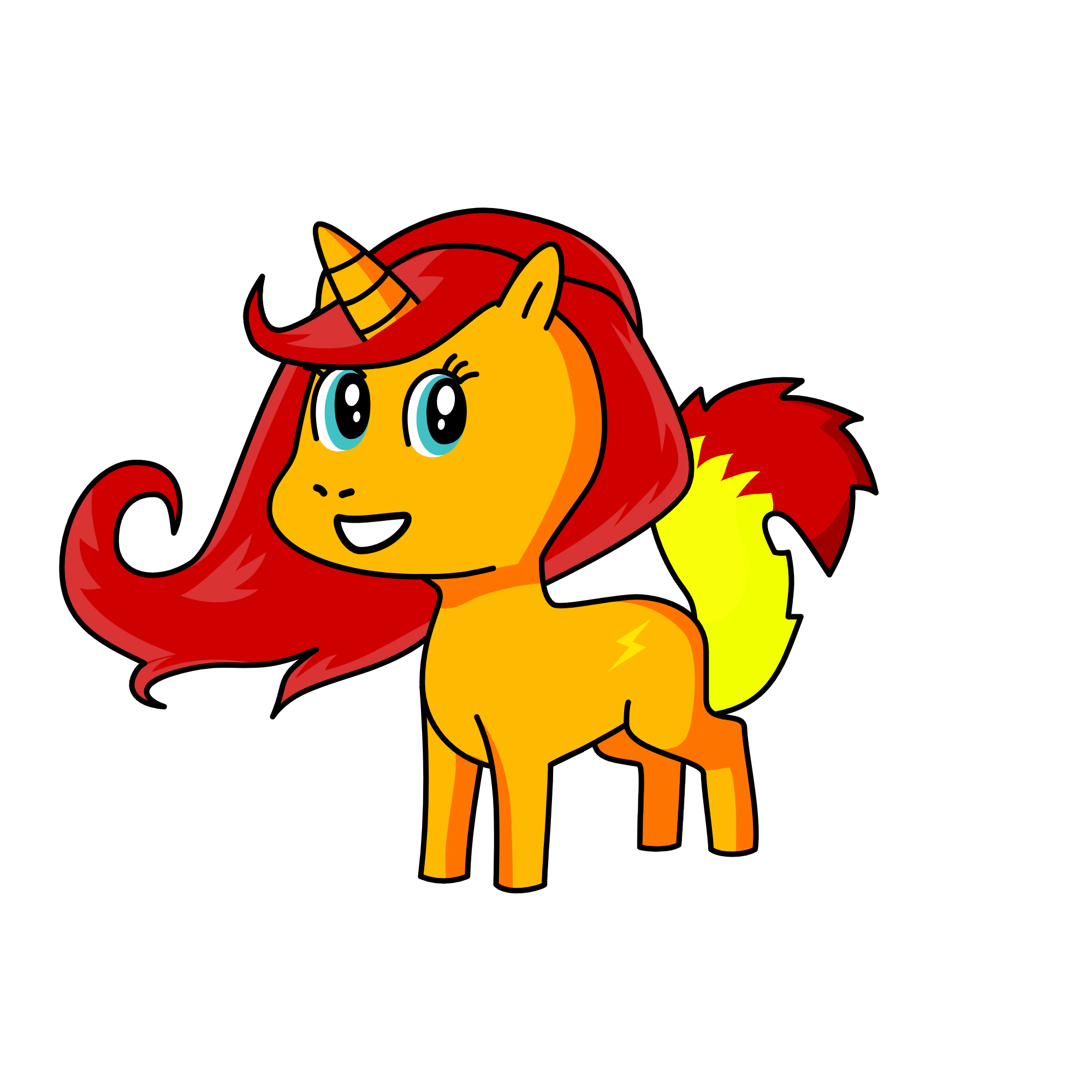 sunset shimmer, the unicorn