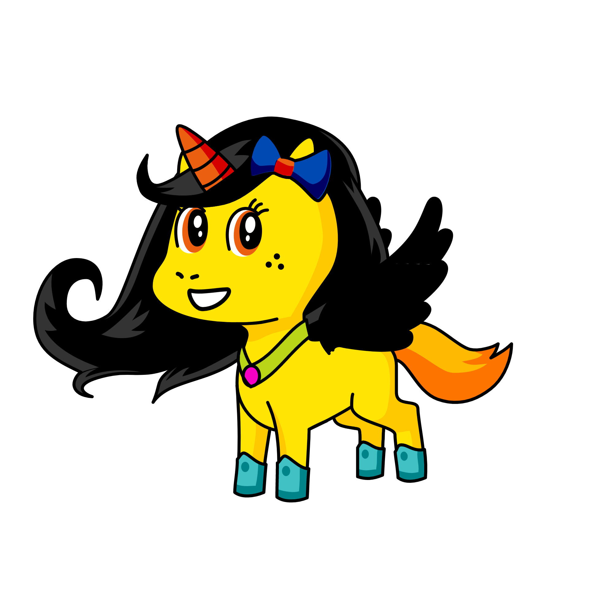The power of the Unicorn, the unicorn