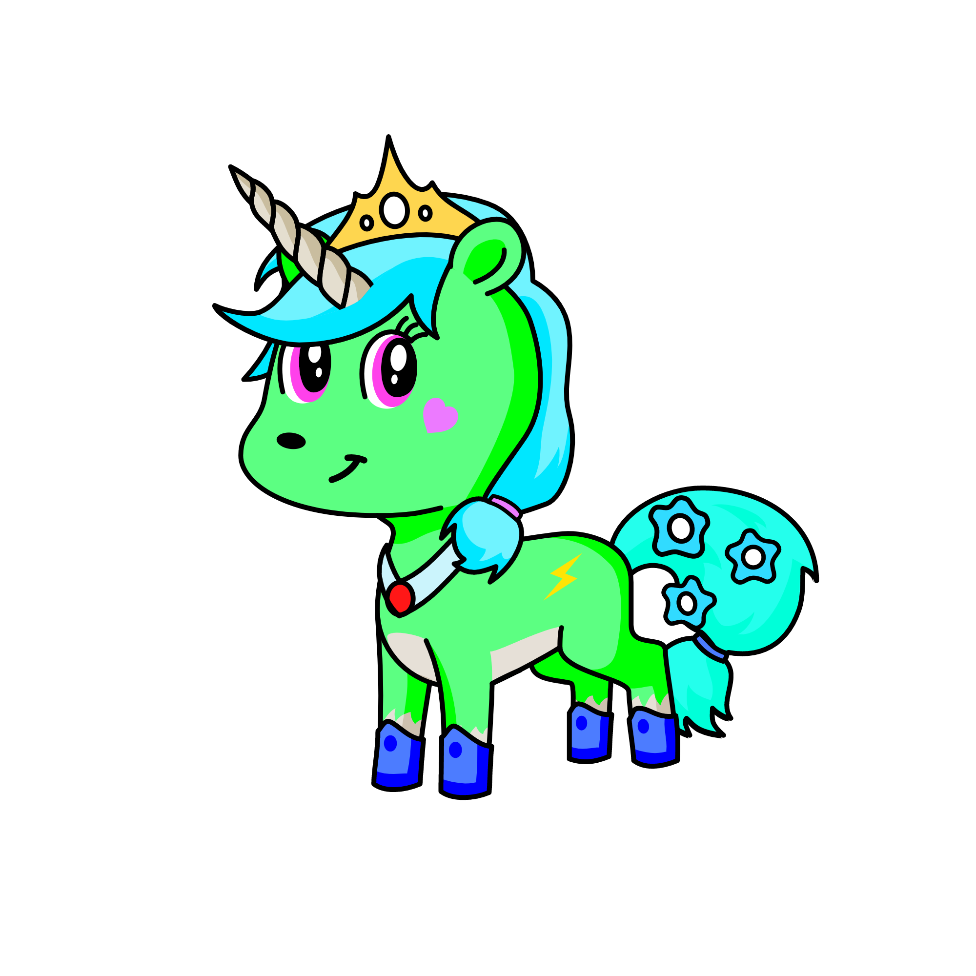 emily, the unicorn