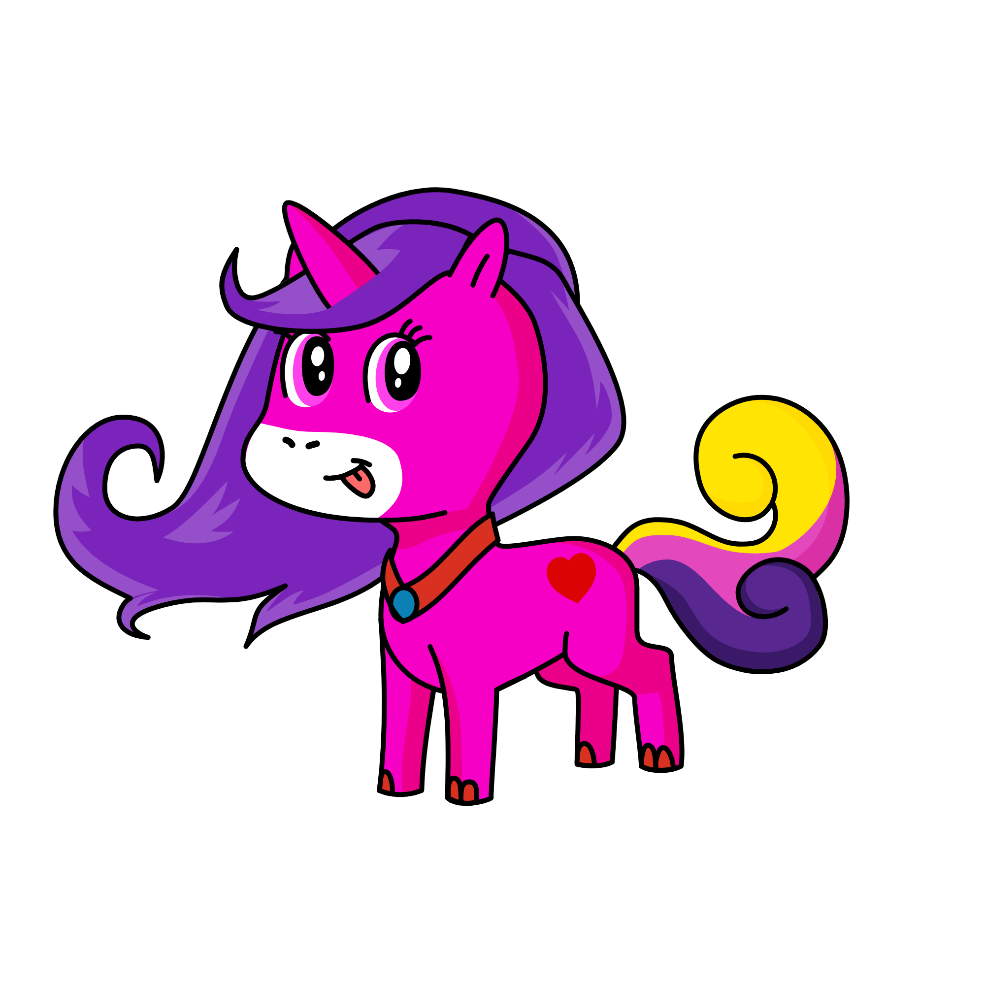 Masha, the unicorn