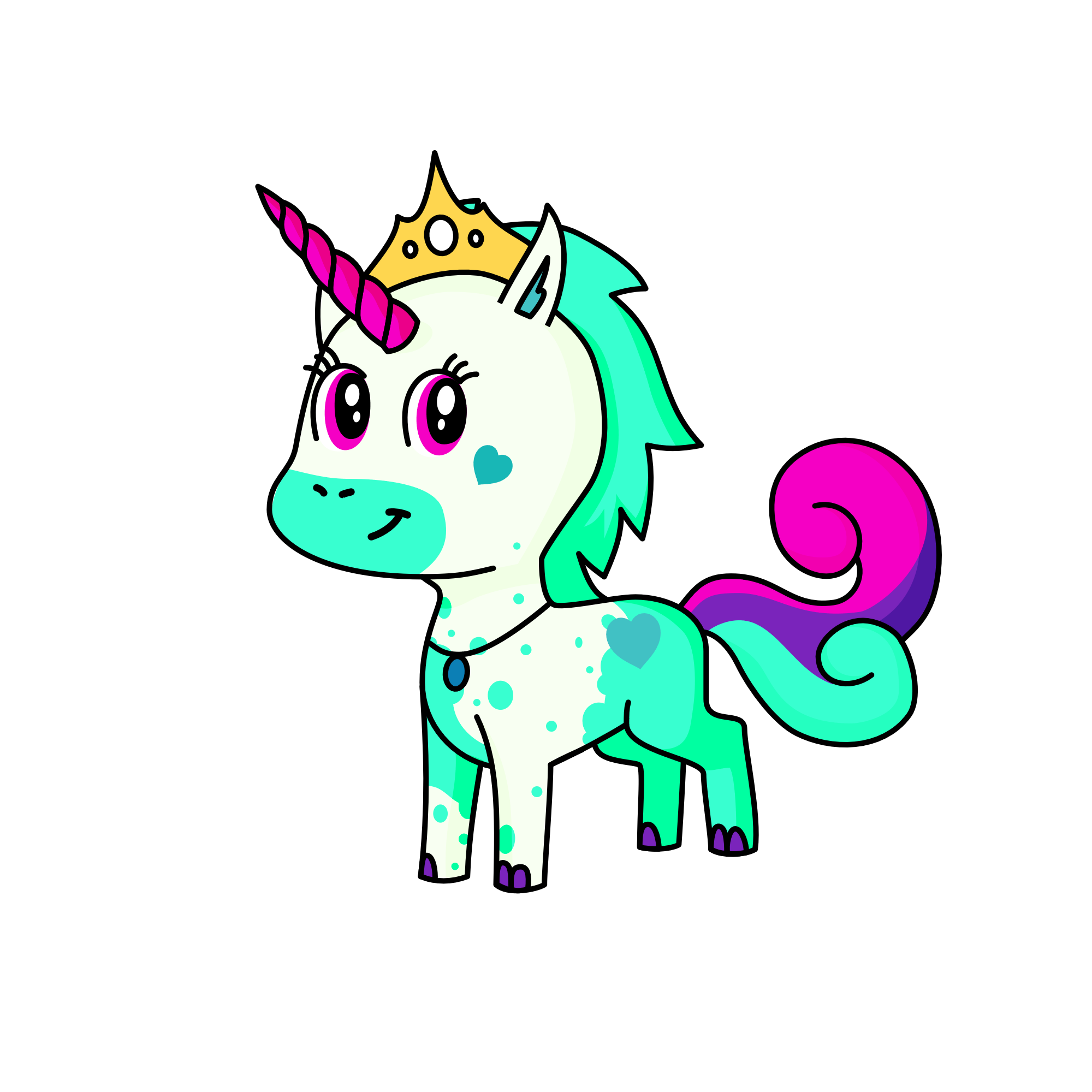 shimmer, the unicorn