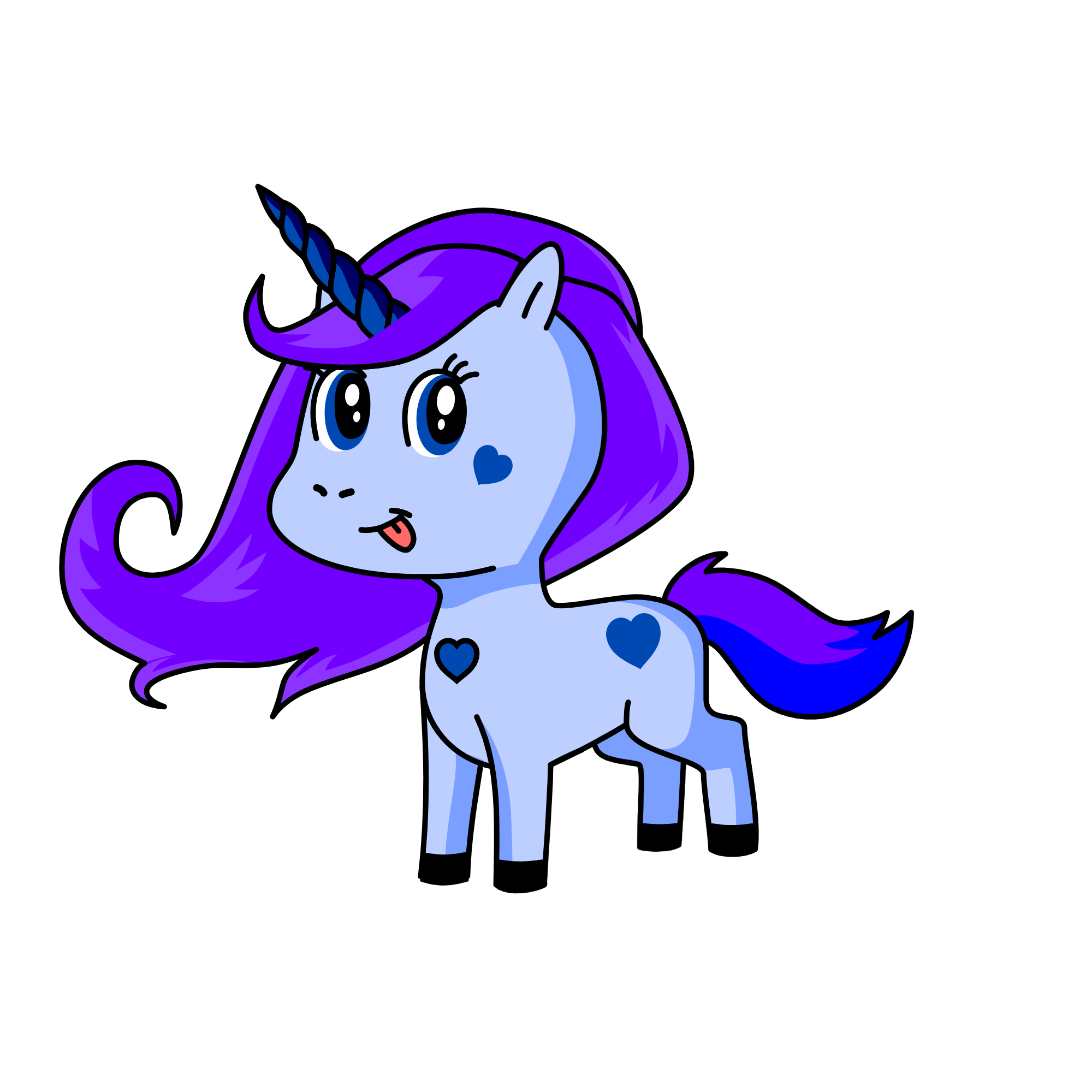 Sparkle Snow, the unicorn