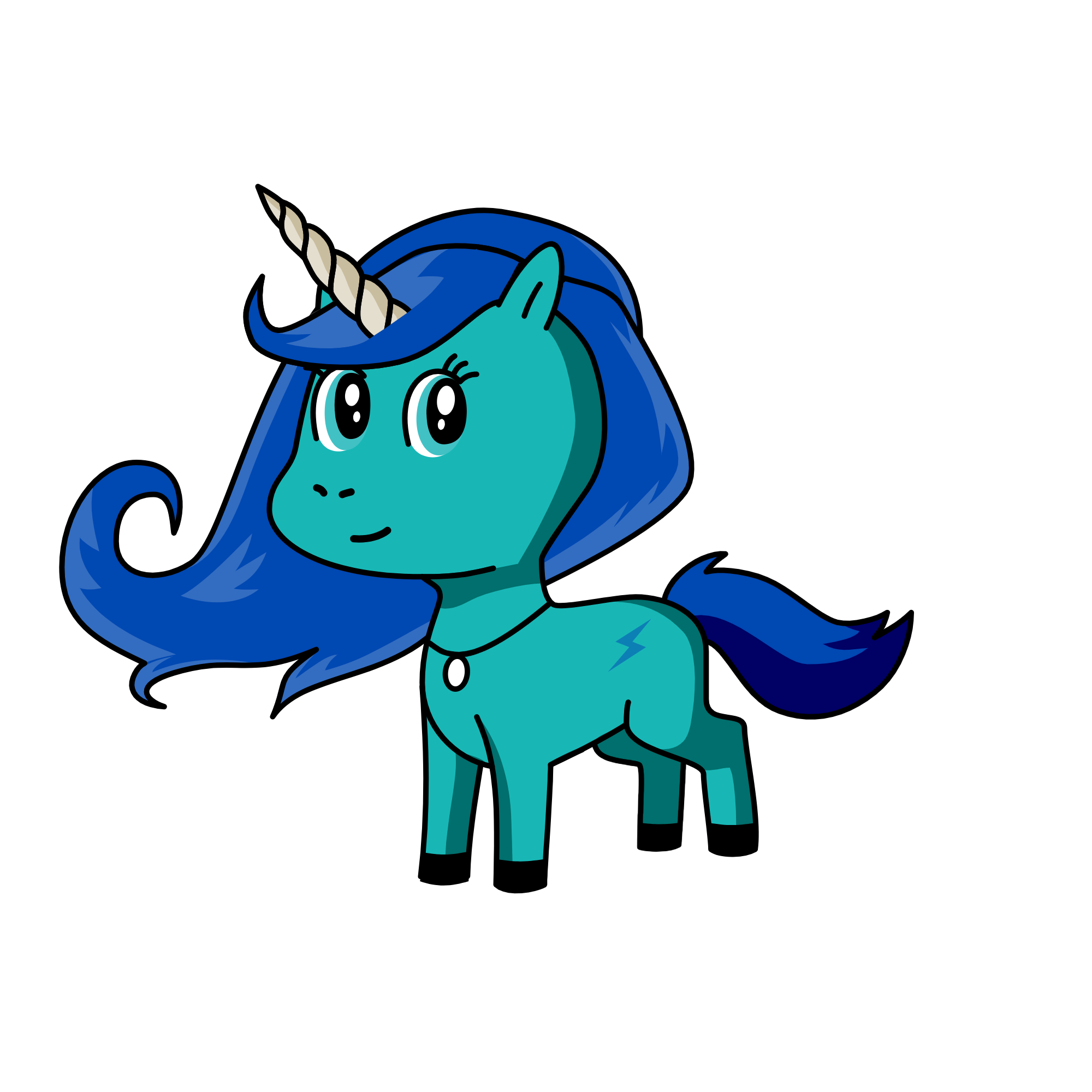 Evie, the unicorn