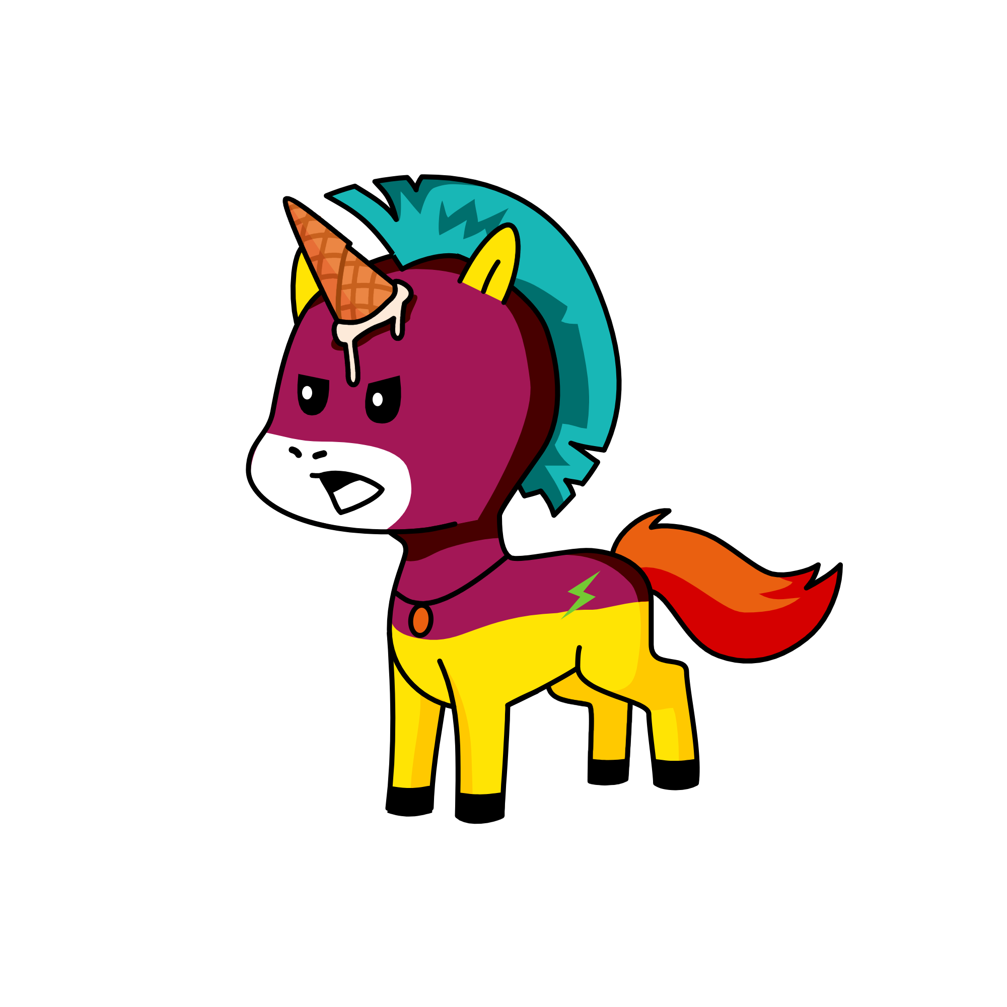 icecream, the unicorn