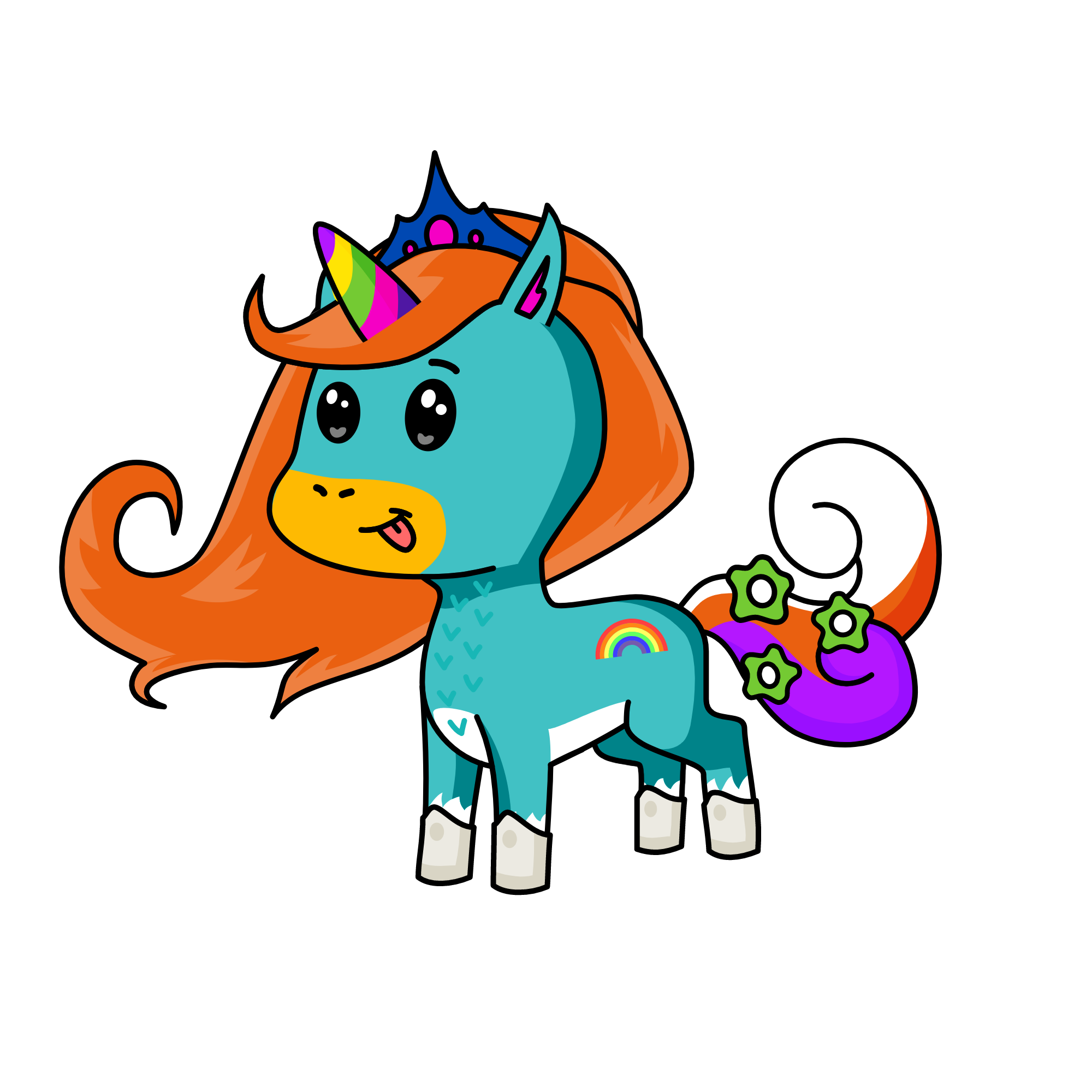 Sweety, the unicorn