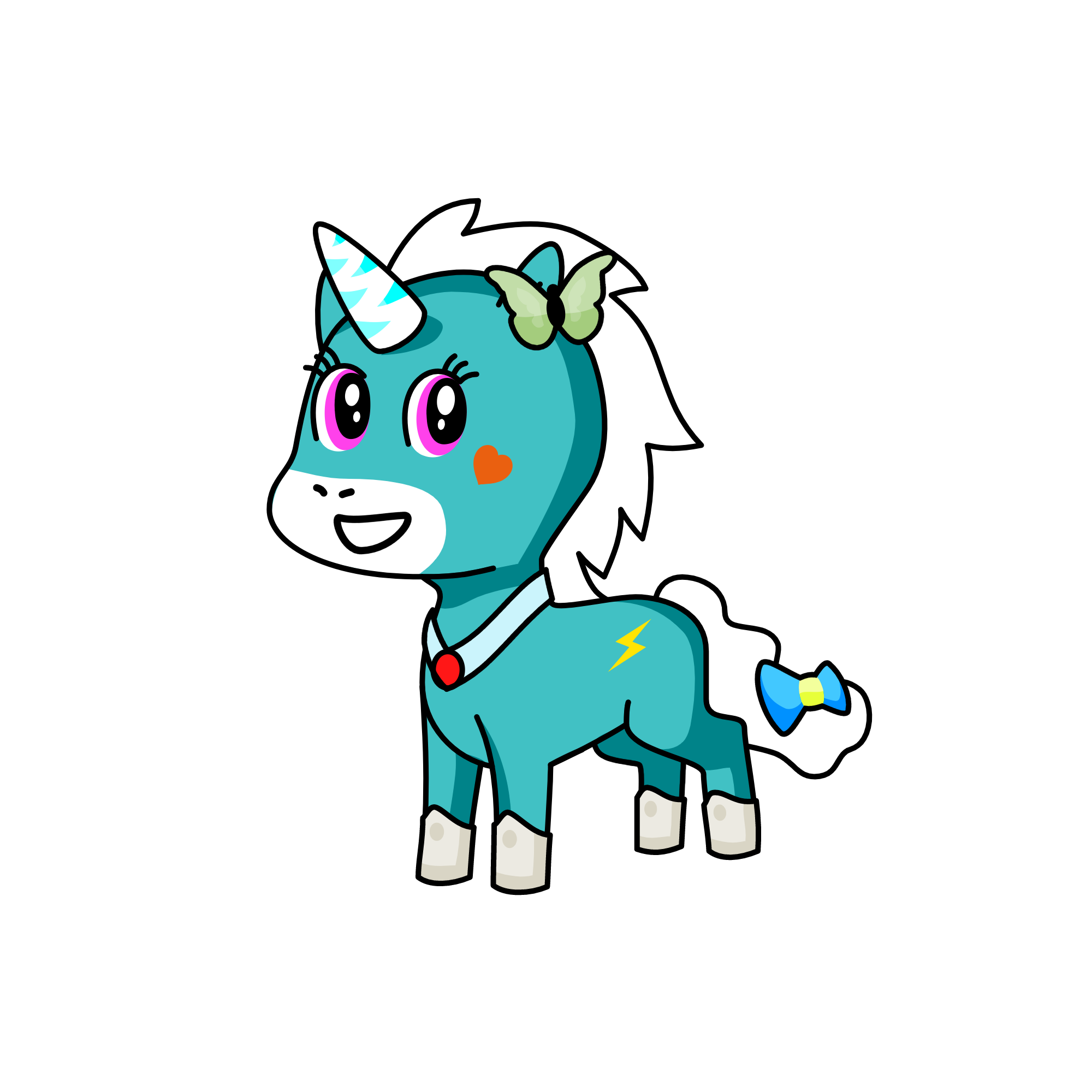 Holiday, the unicorn