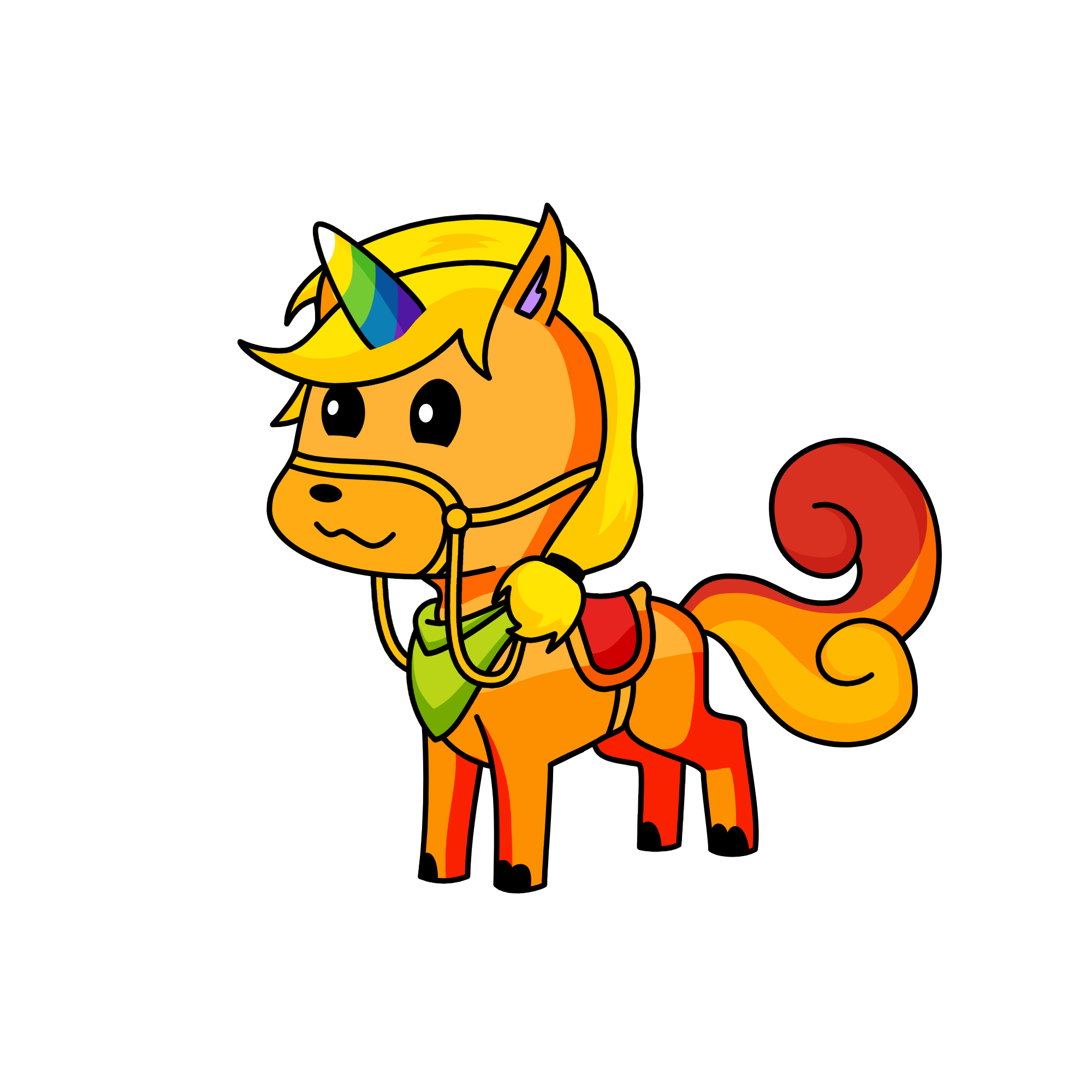 ЗАРА, the unicorn