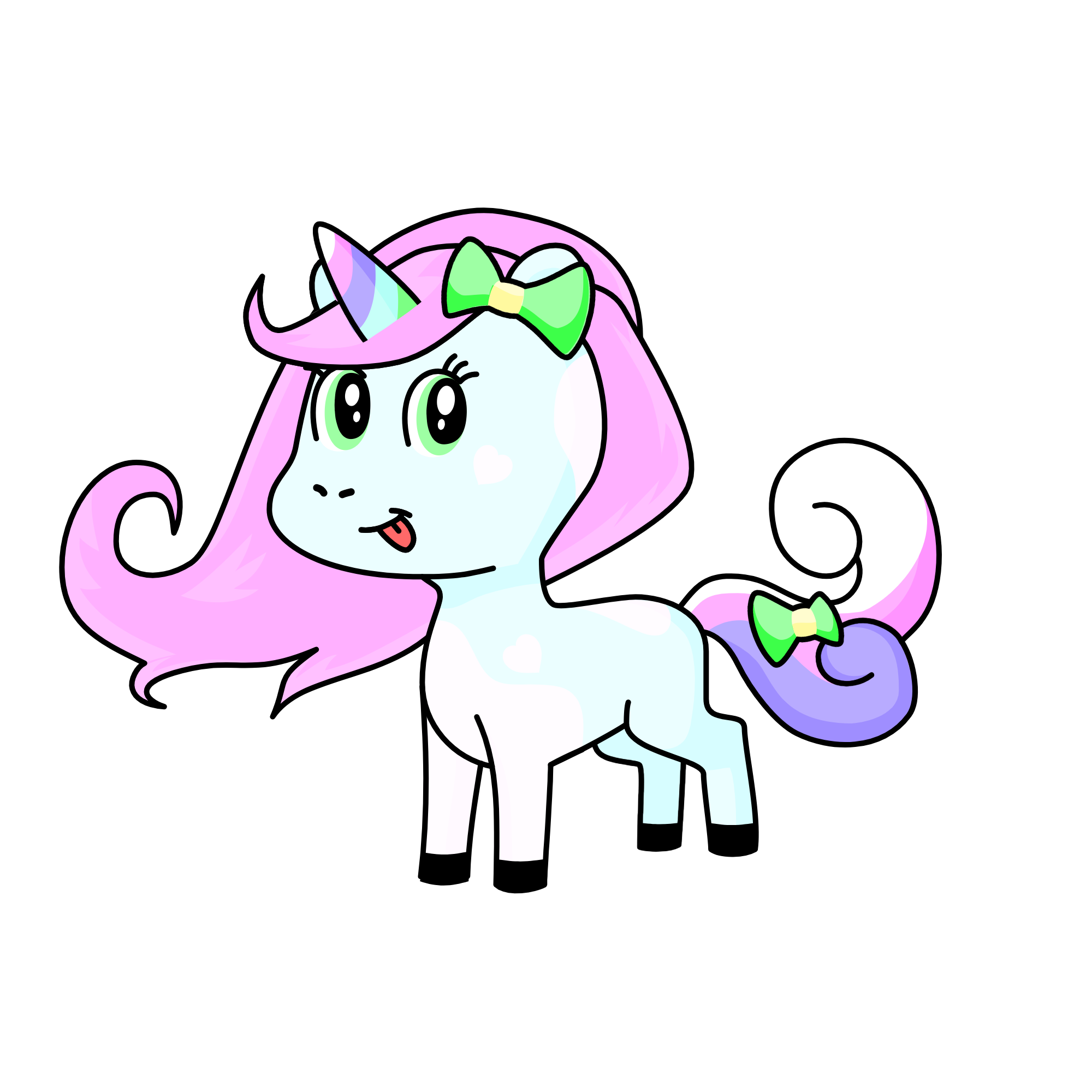 Crystal, the unicorn