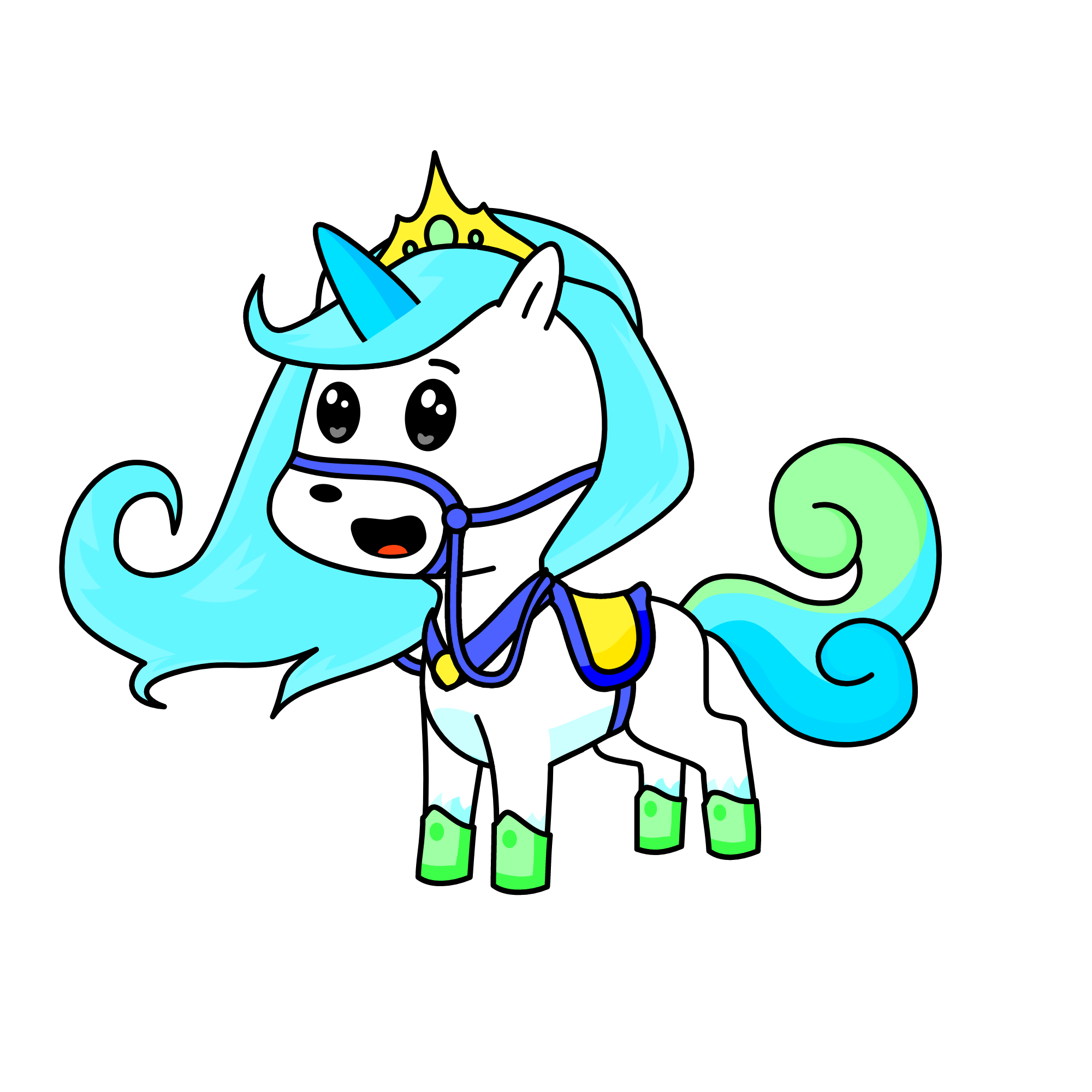 Elsa, the unicorn