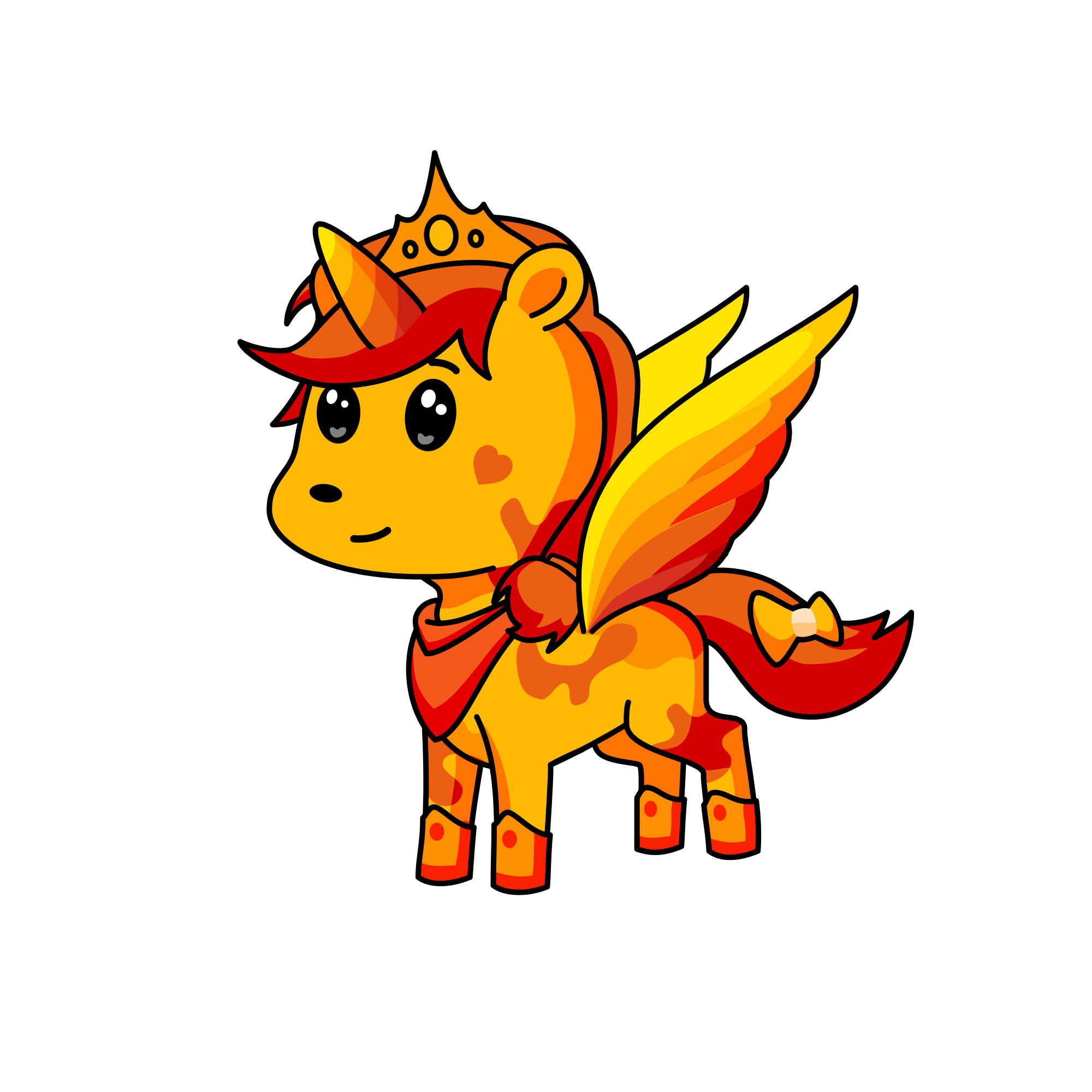 Queenbee, the unicorn
