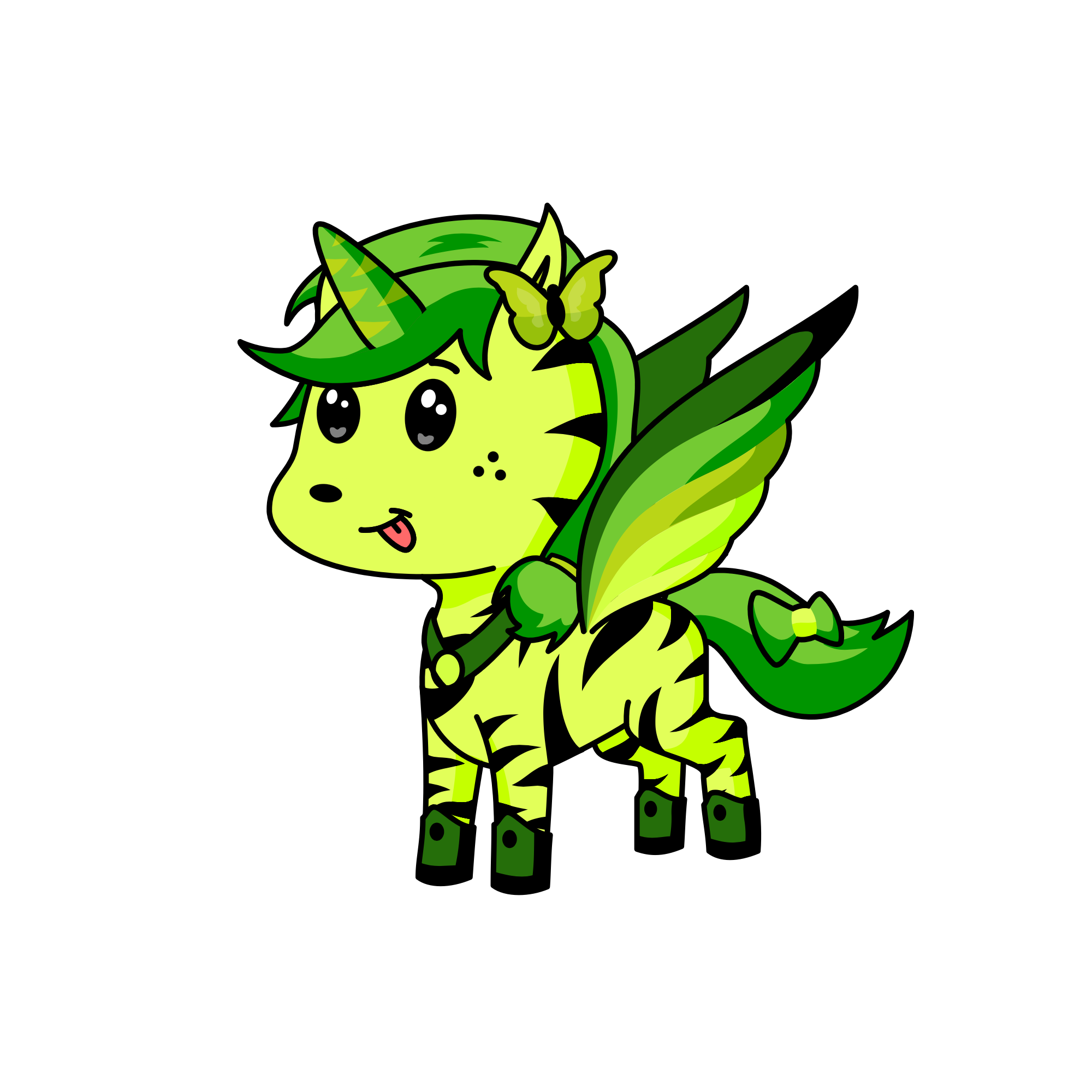 Limylime, the unicorn