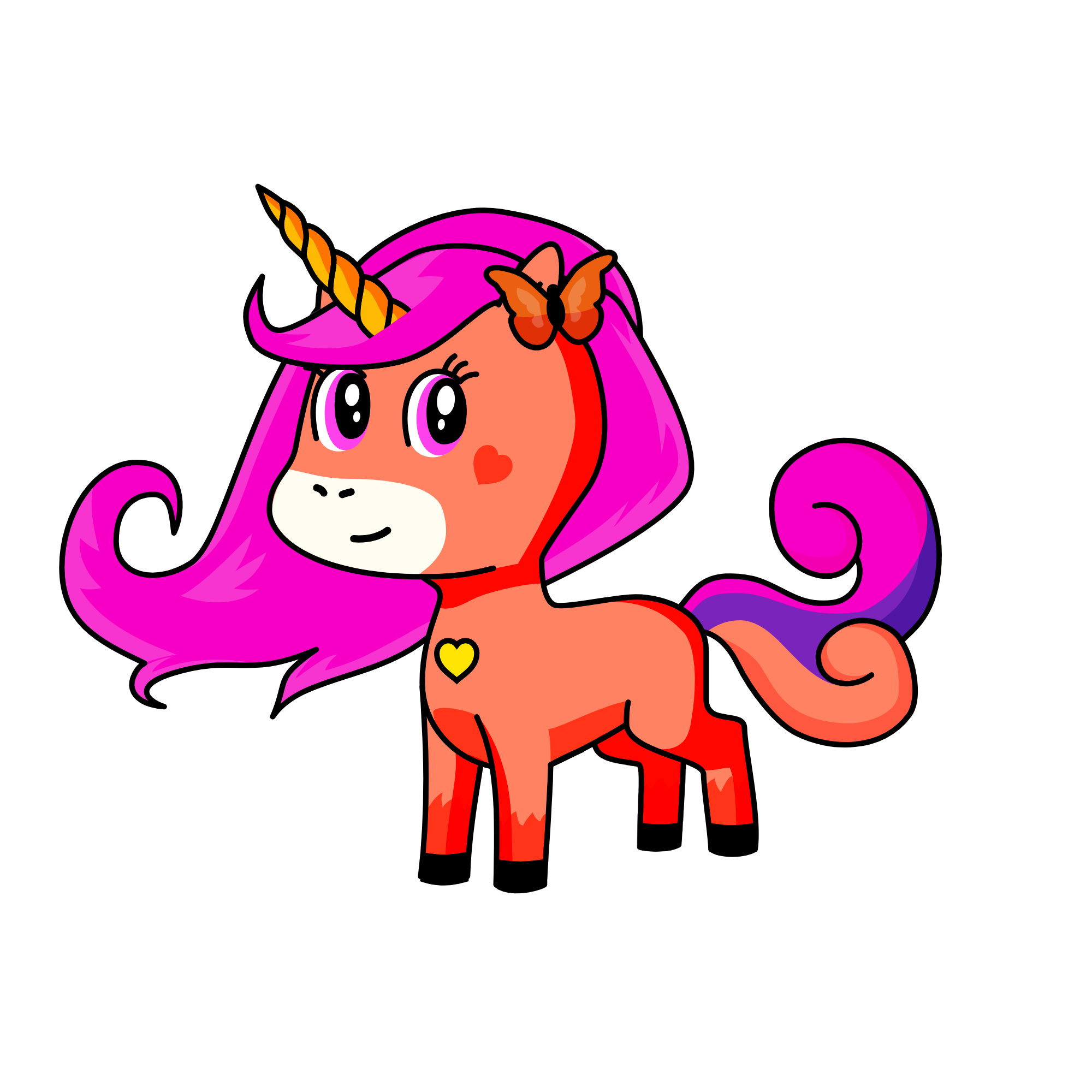 Coco, the unicorn