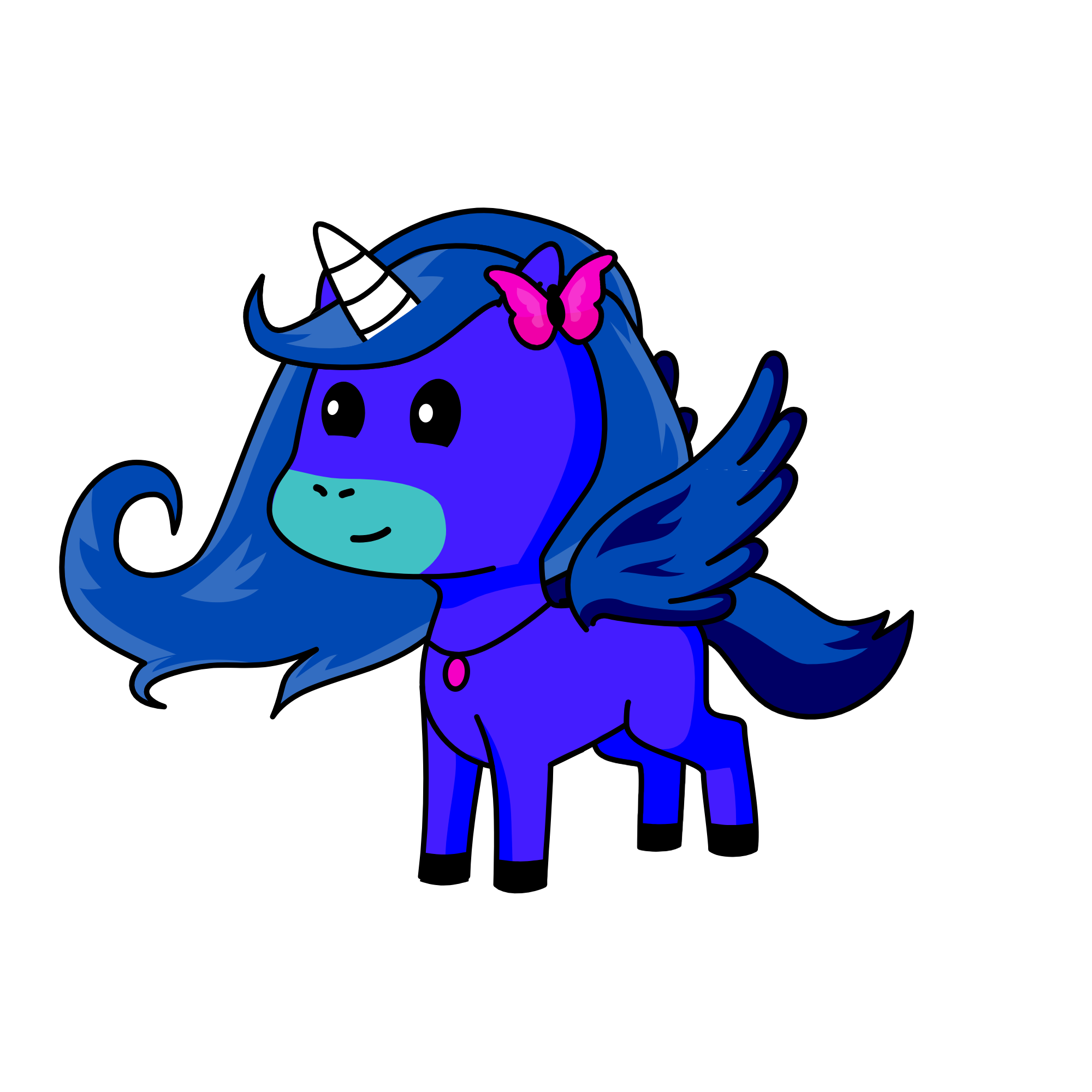 queen of darknest, the unicorn