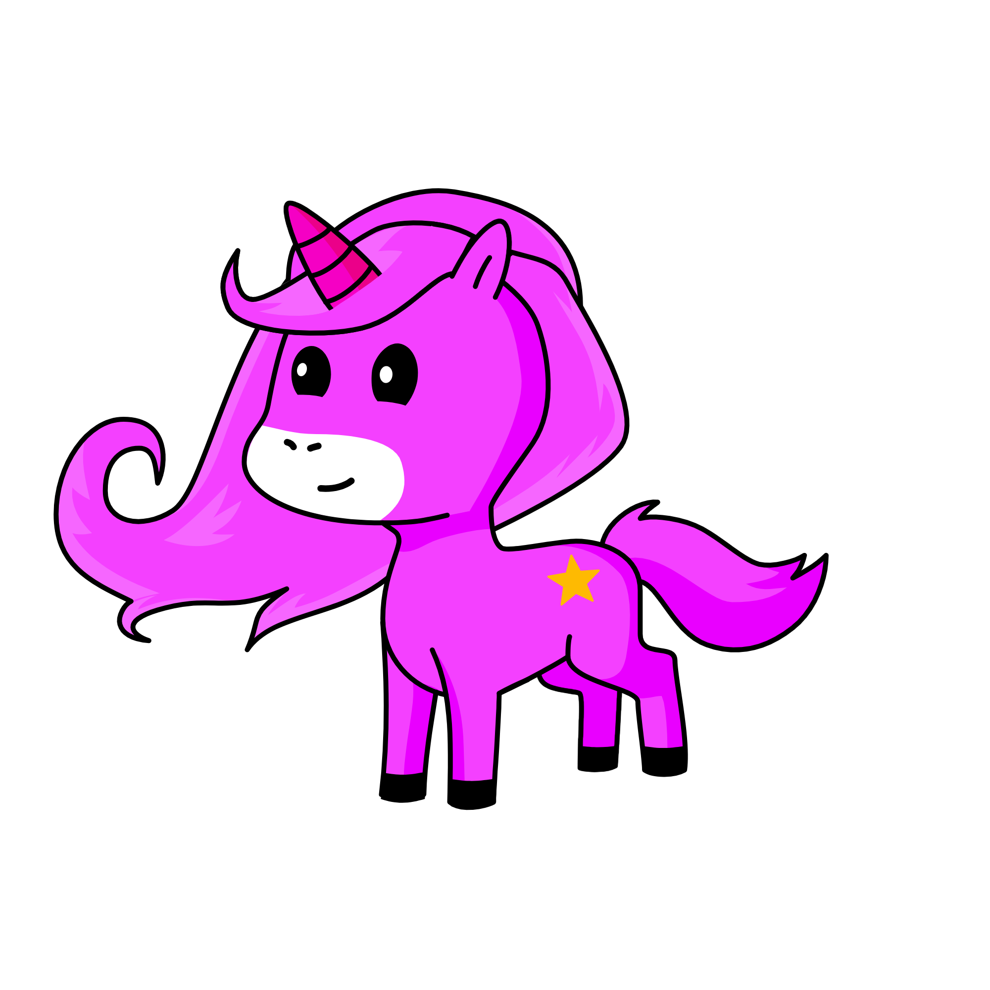 Pinkie Pie, the unicorn
