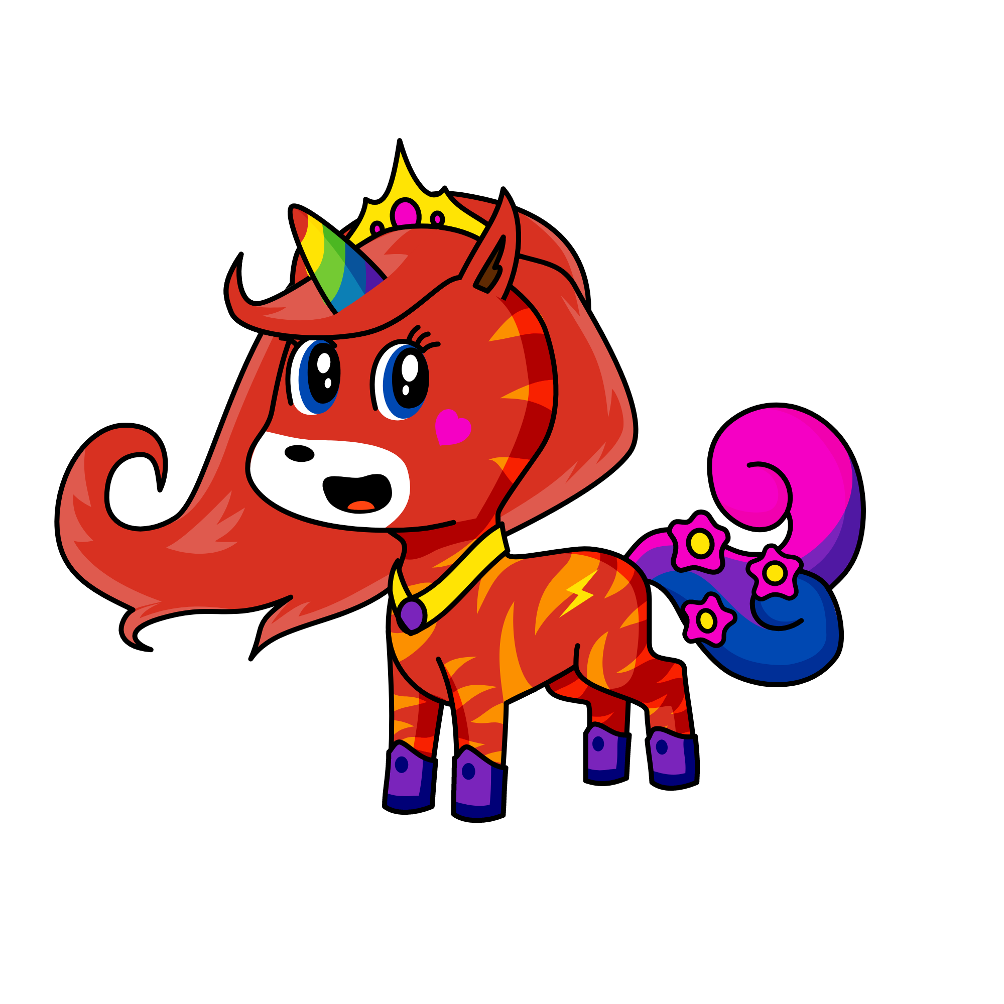 Sparkle Armor, the unicorn