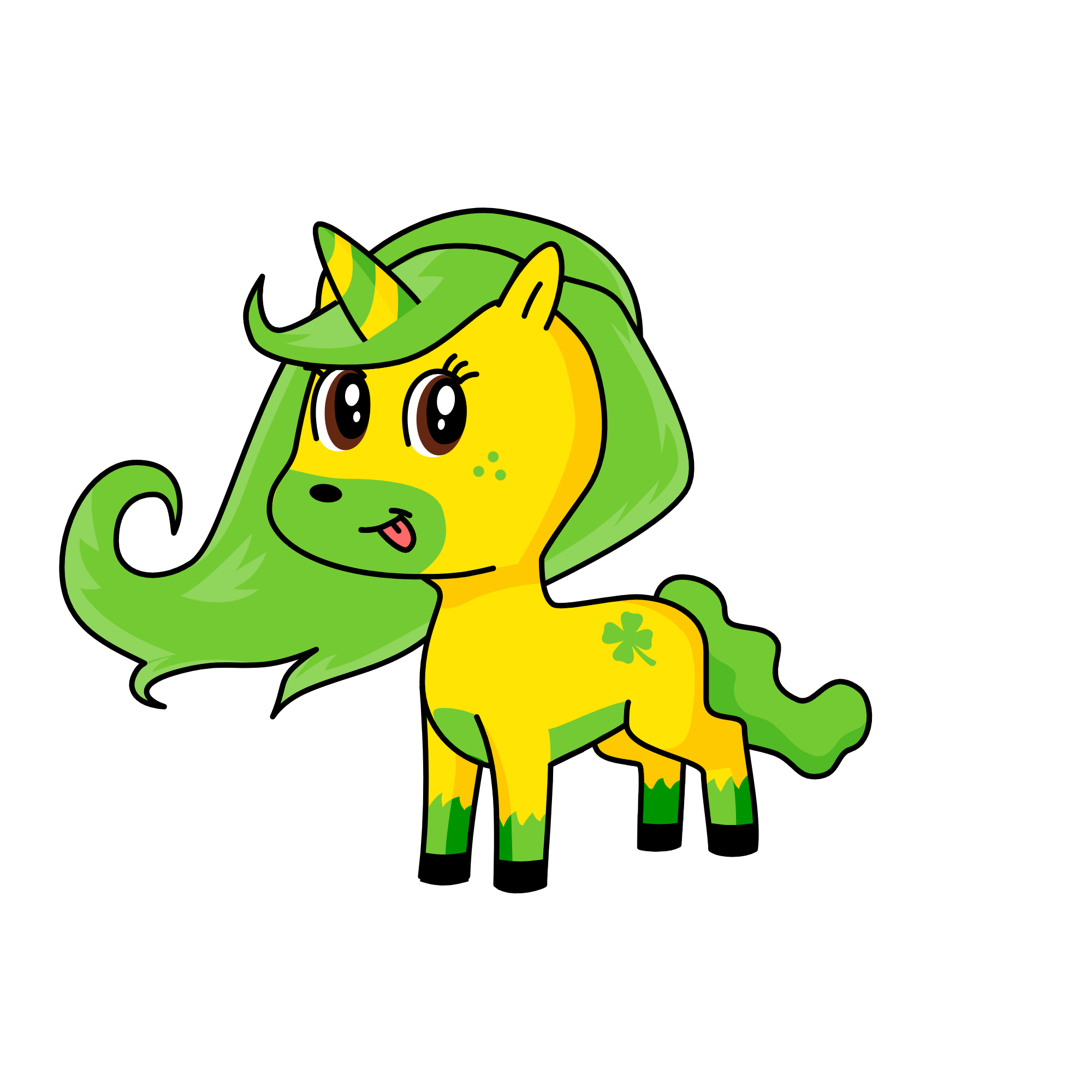 lemon lime, the unicorn