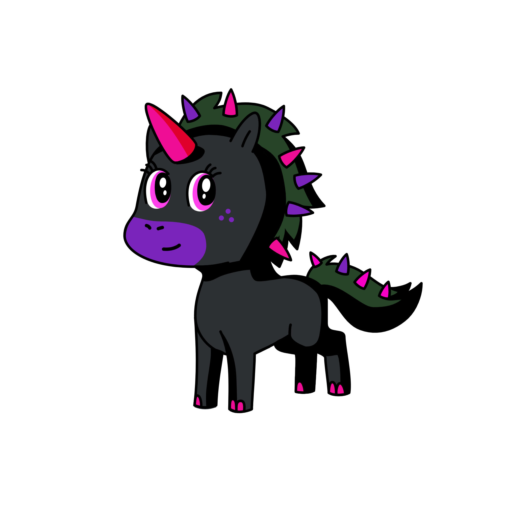roquera corn 🦄🌈, the unicorn