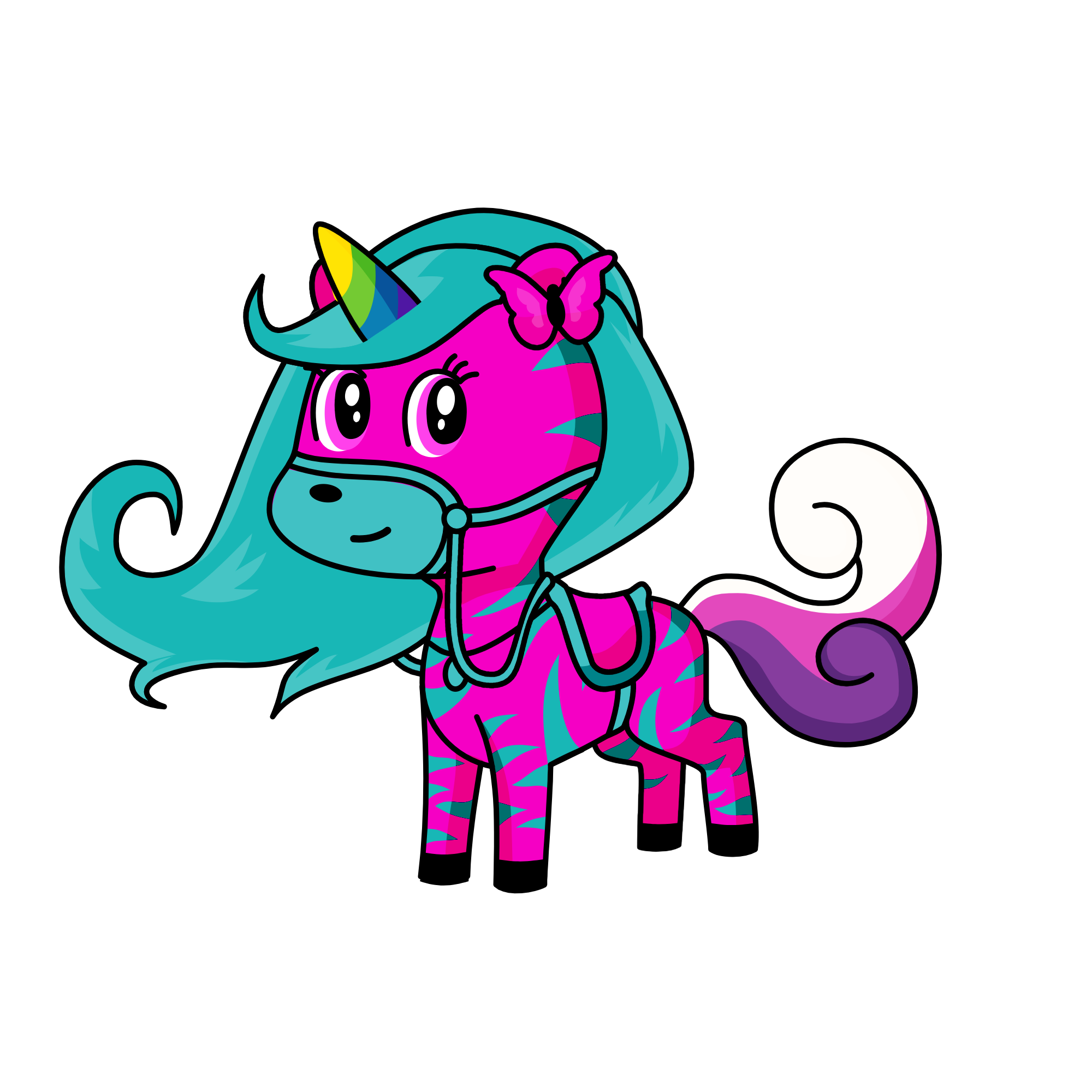Night ferey, the unicorn