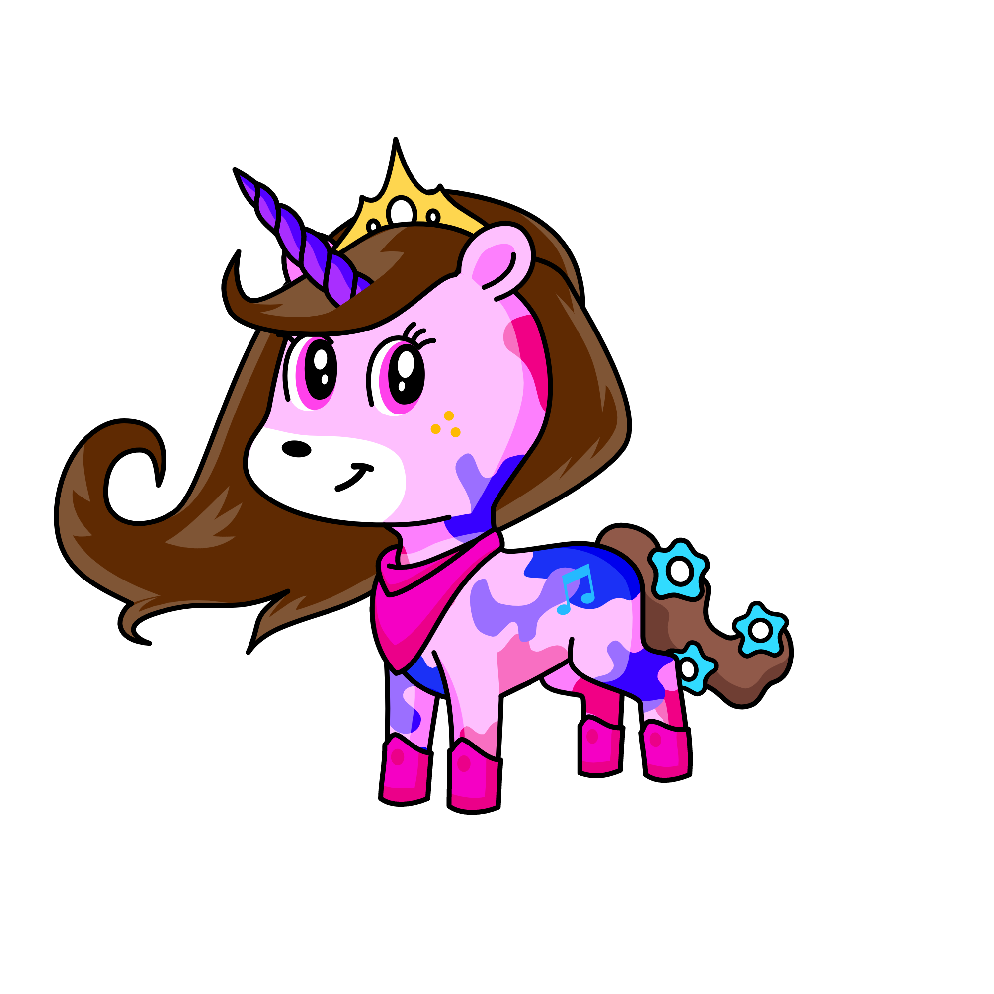quine-corn, the unicorn