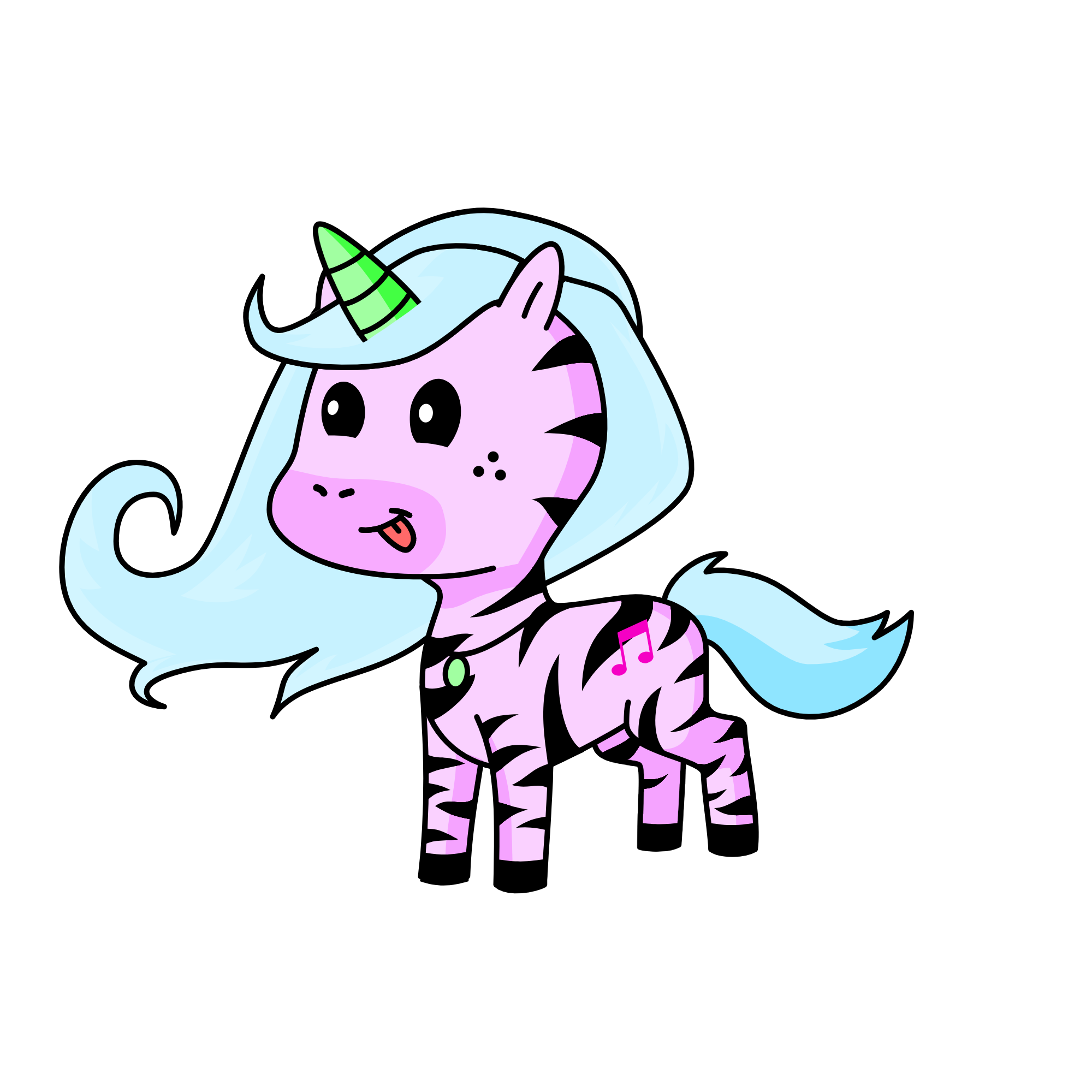 Snowy, the unicorn