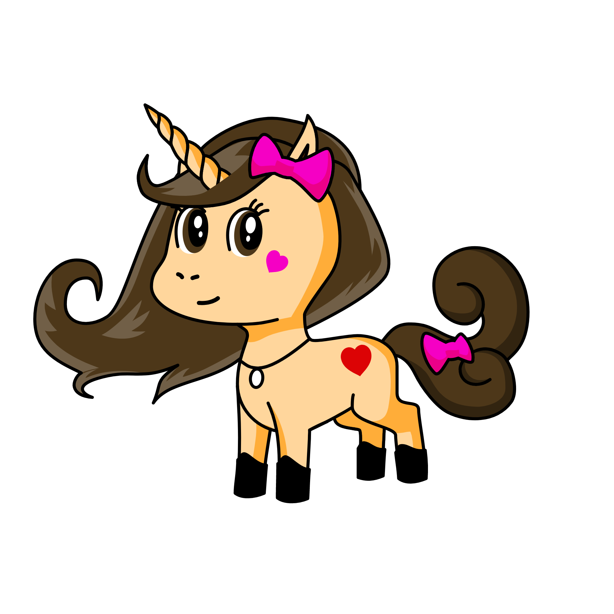 MY MOM XD, the unicorn