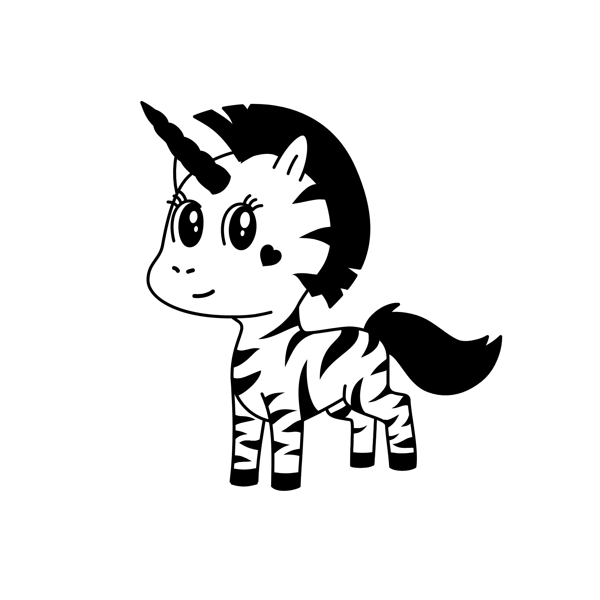zony, the unicorn