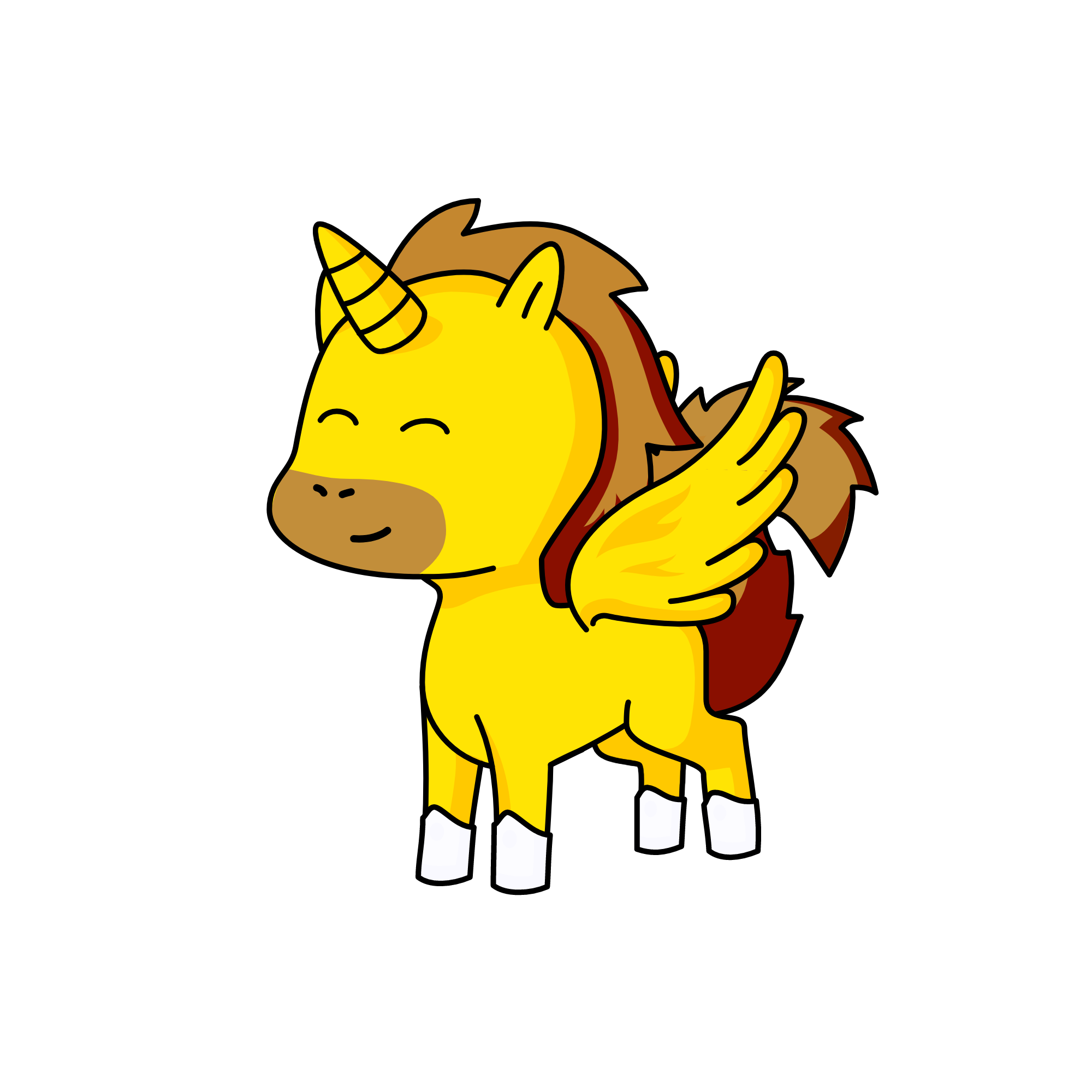 Boxy , the unicorn