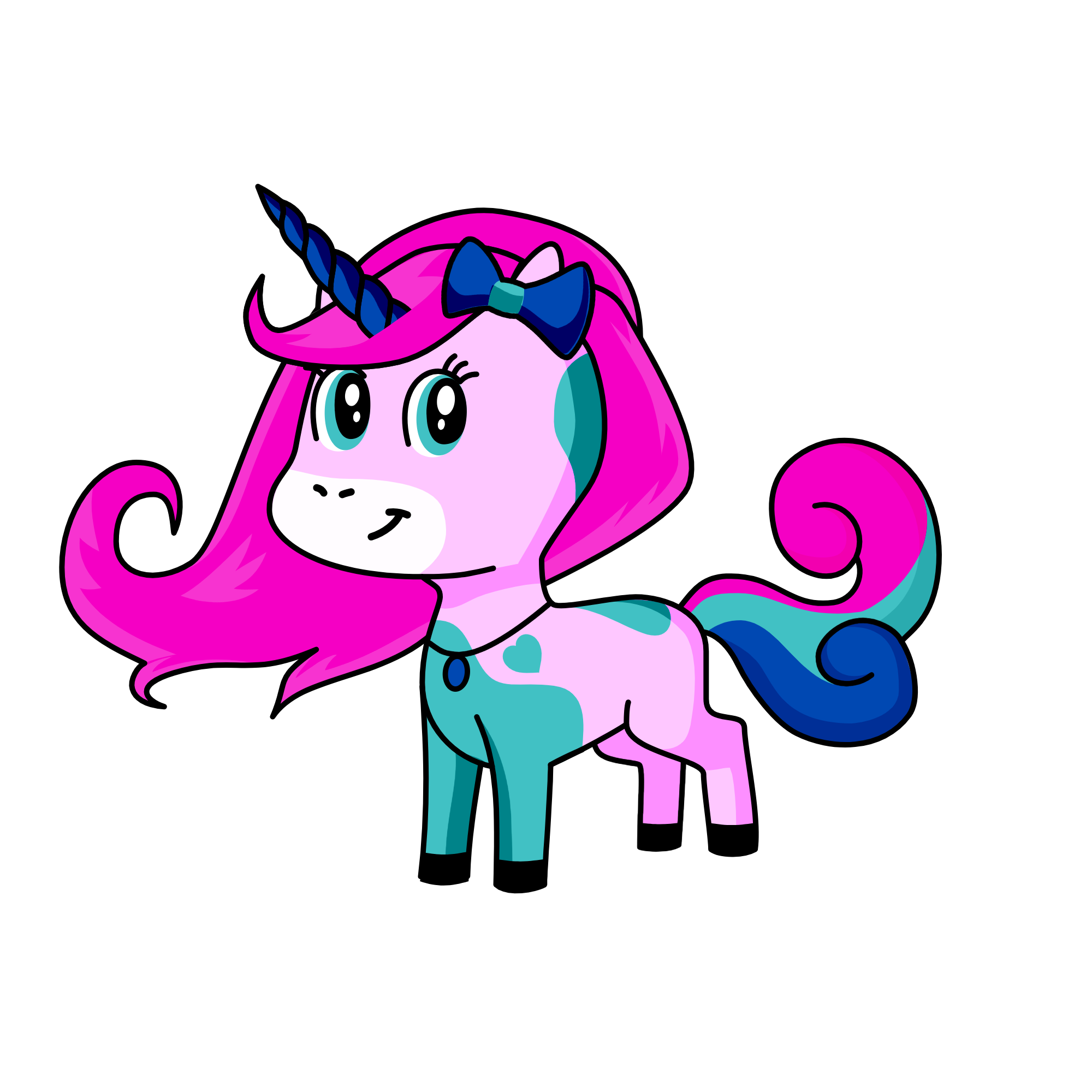 Candia, the unicorn