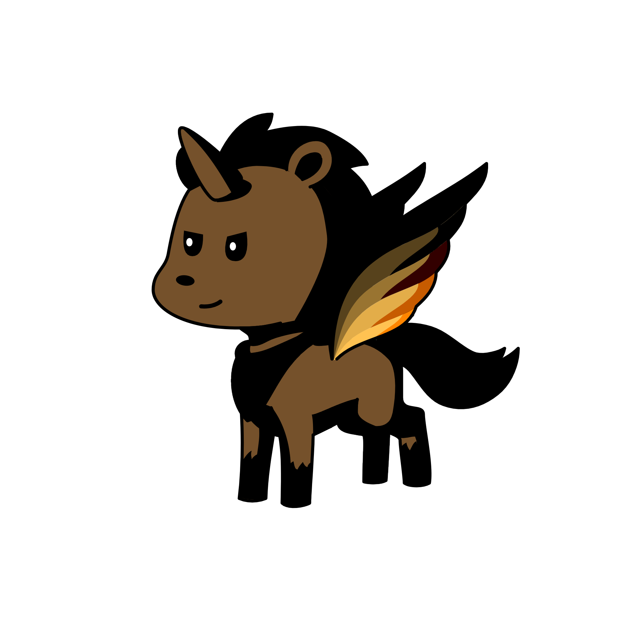 bear, the unicorn