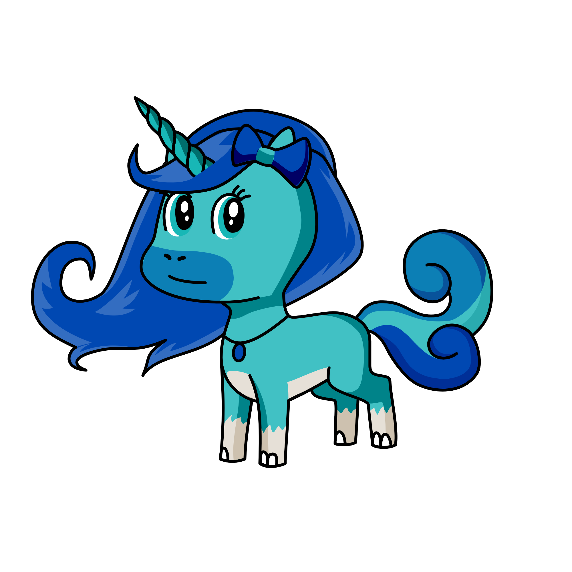 Rain, the unicorn