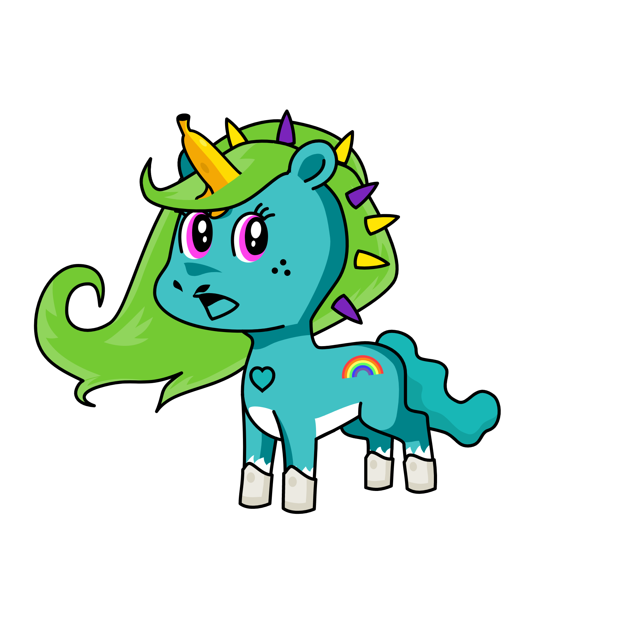 Harper, the unicorn