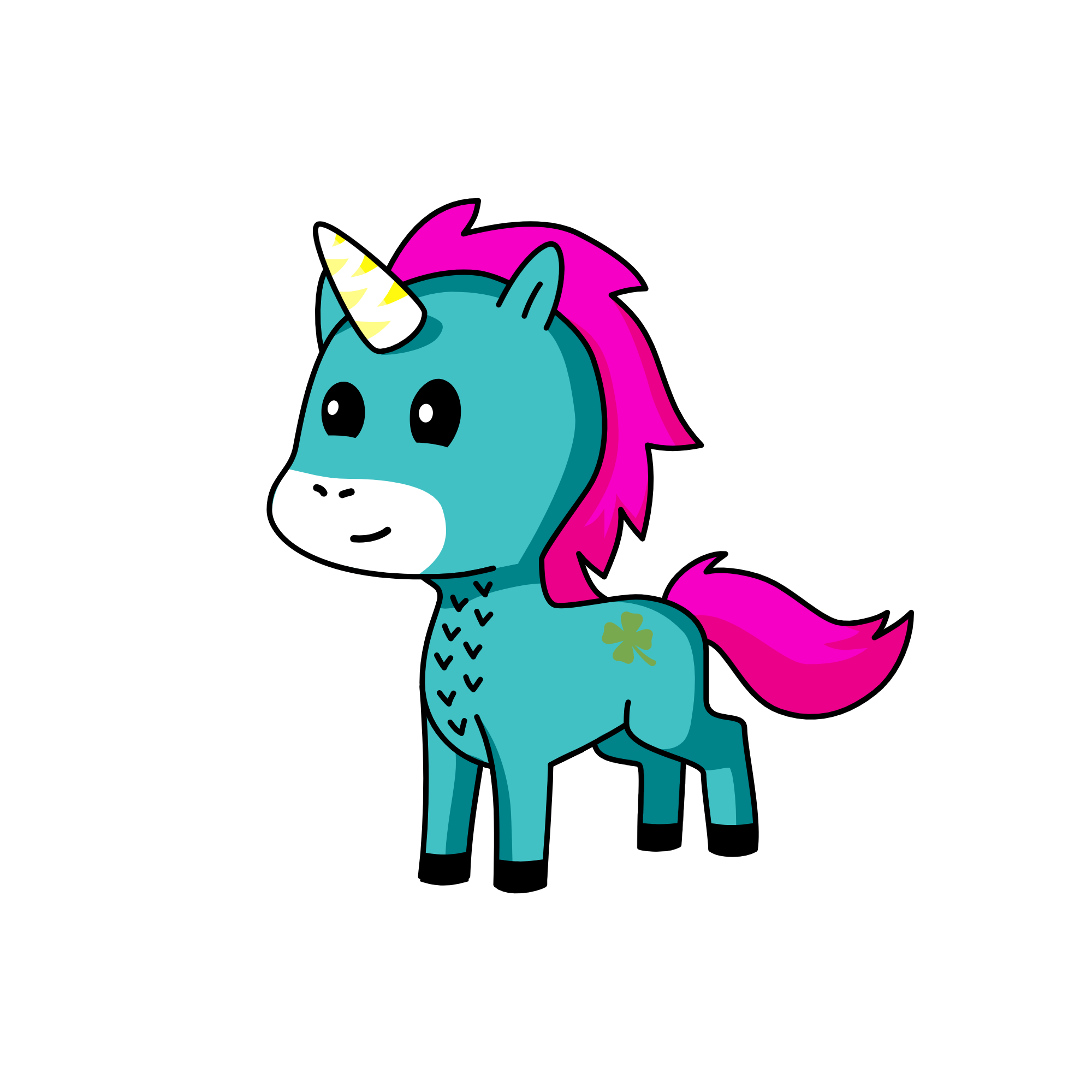 lucky, the unicorn