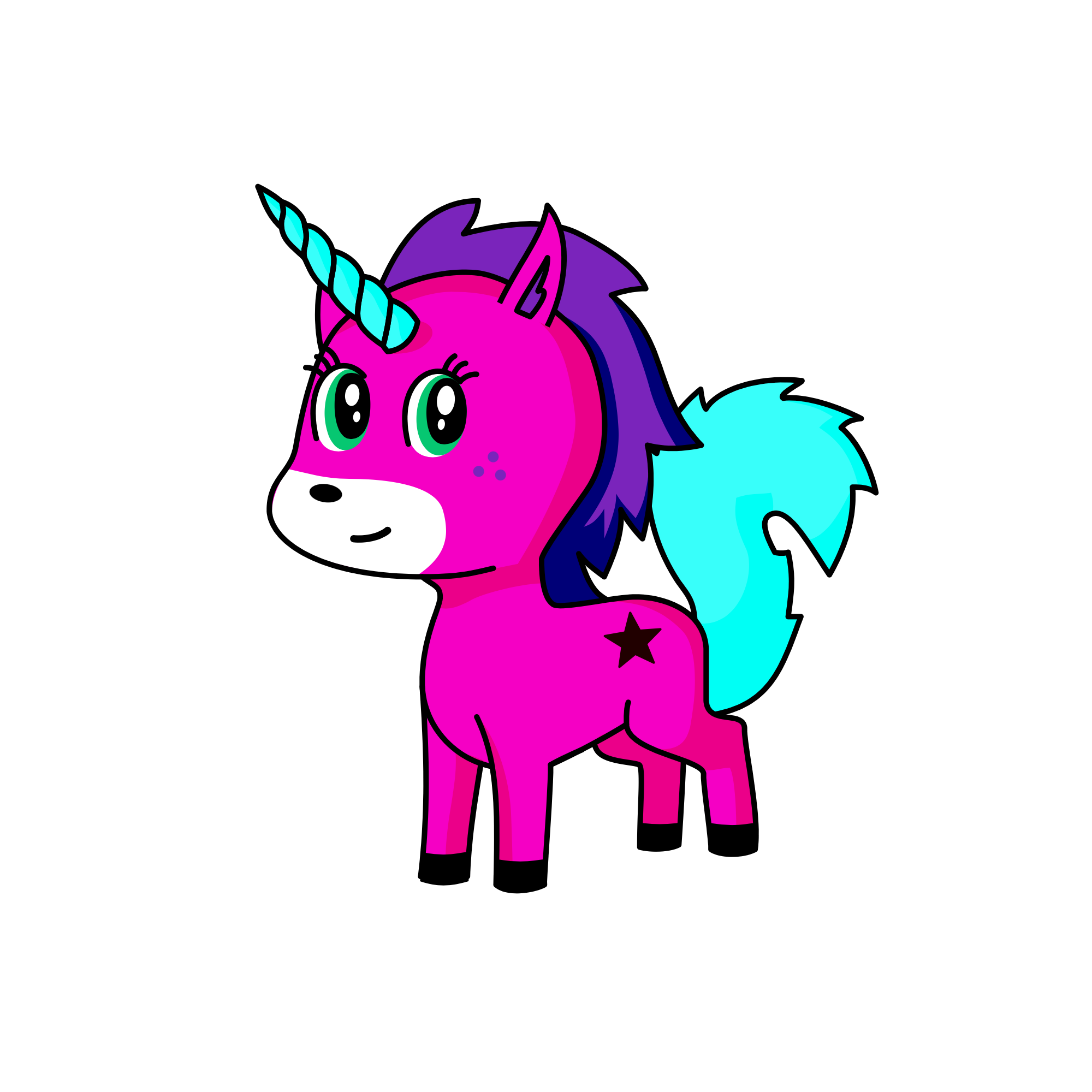 🦋 Asha 🦋, the unicorn