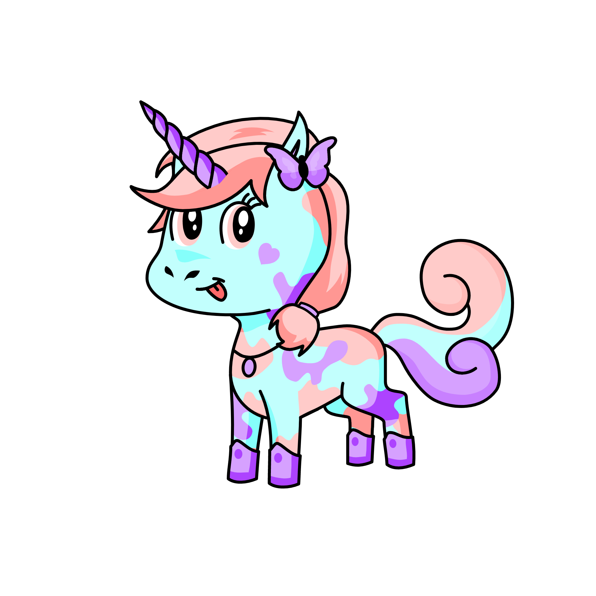 hazel, the unicorn