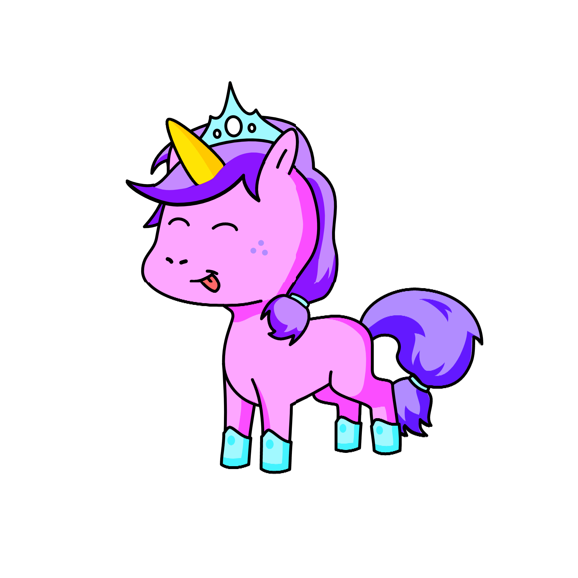 Me/princess grace, the unicorn