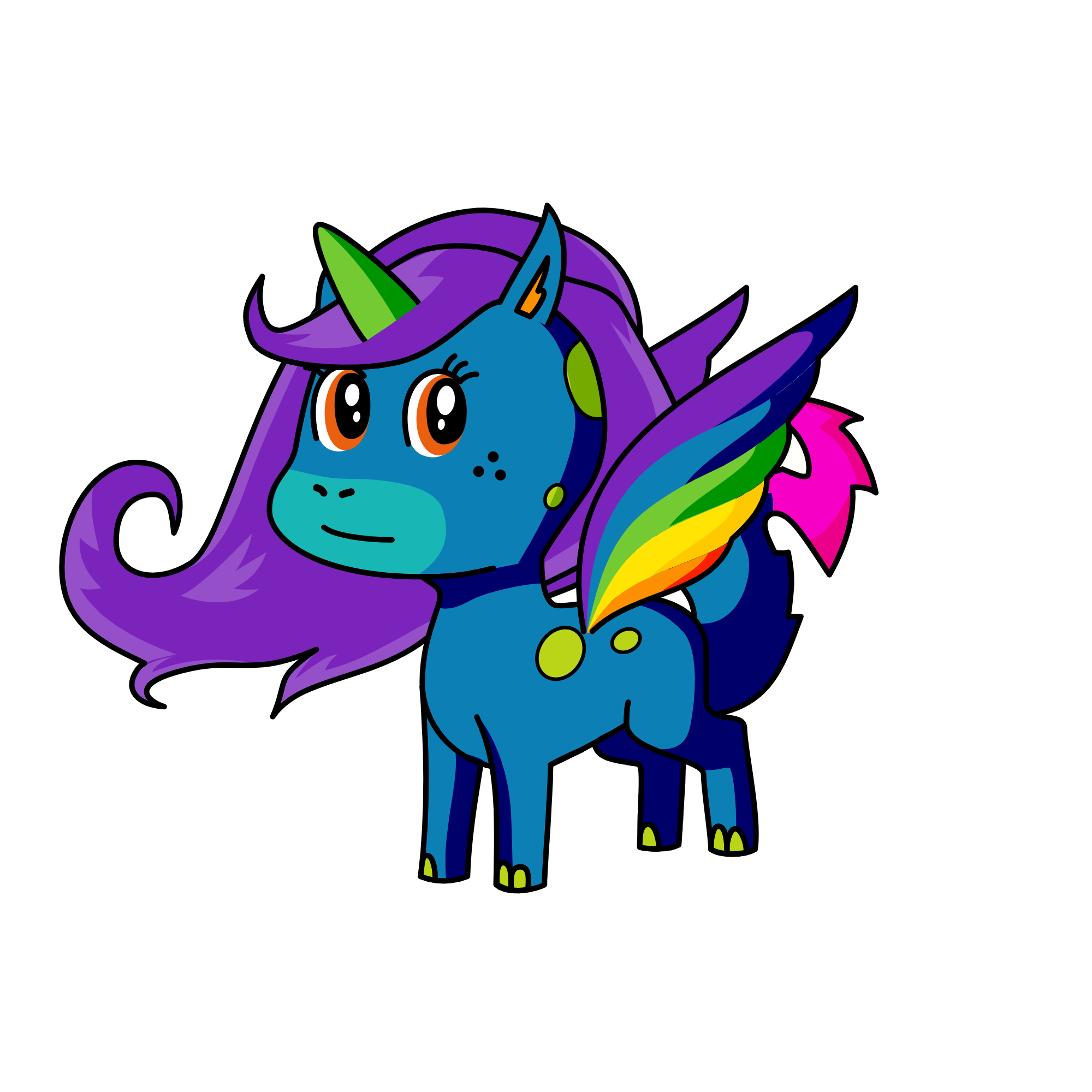 how to get a banana as a horn, the unicorn
