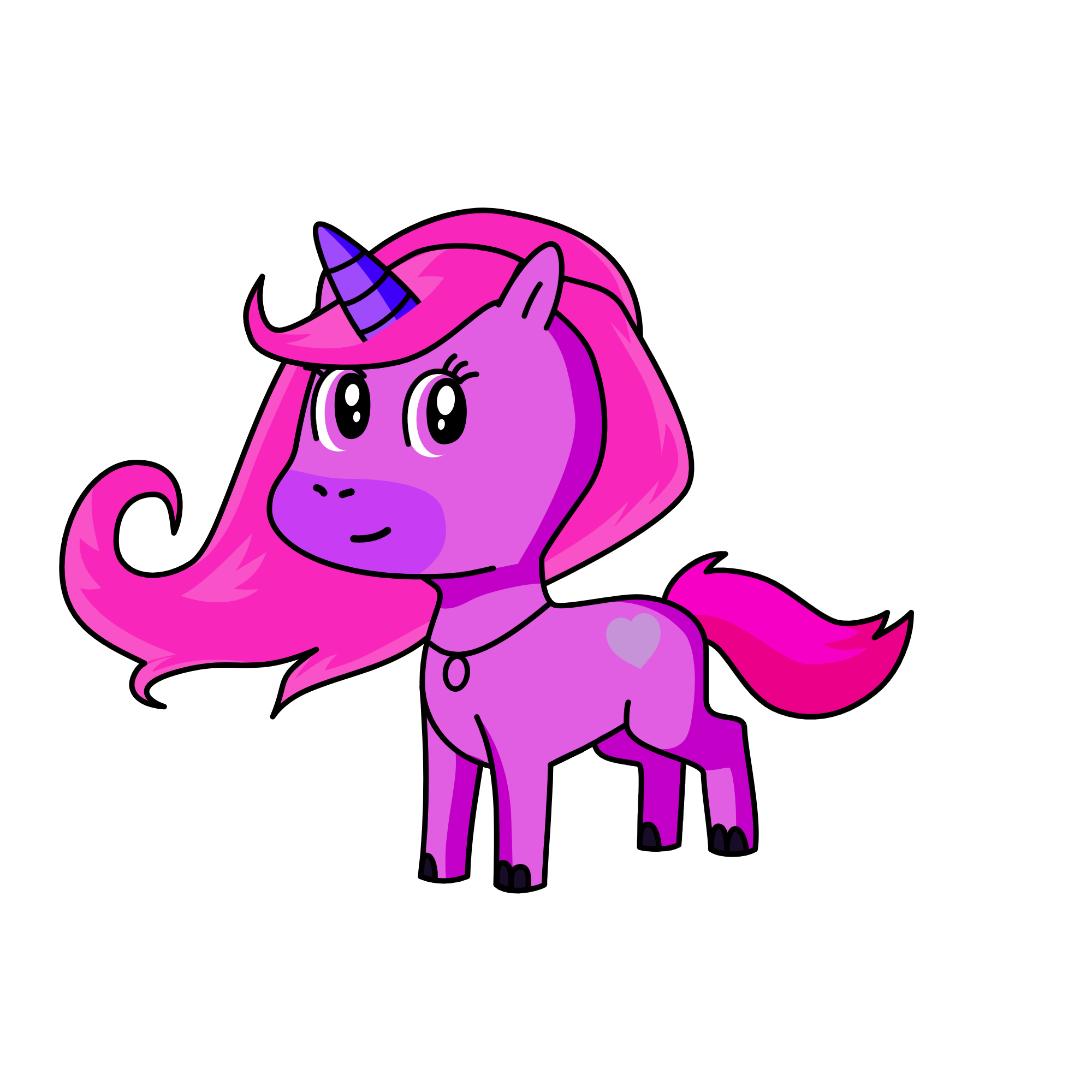 Arcoiris, the unicorn