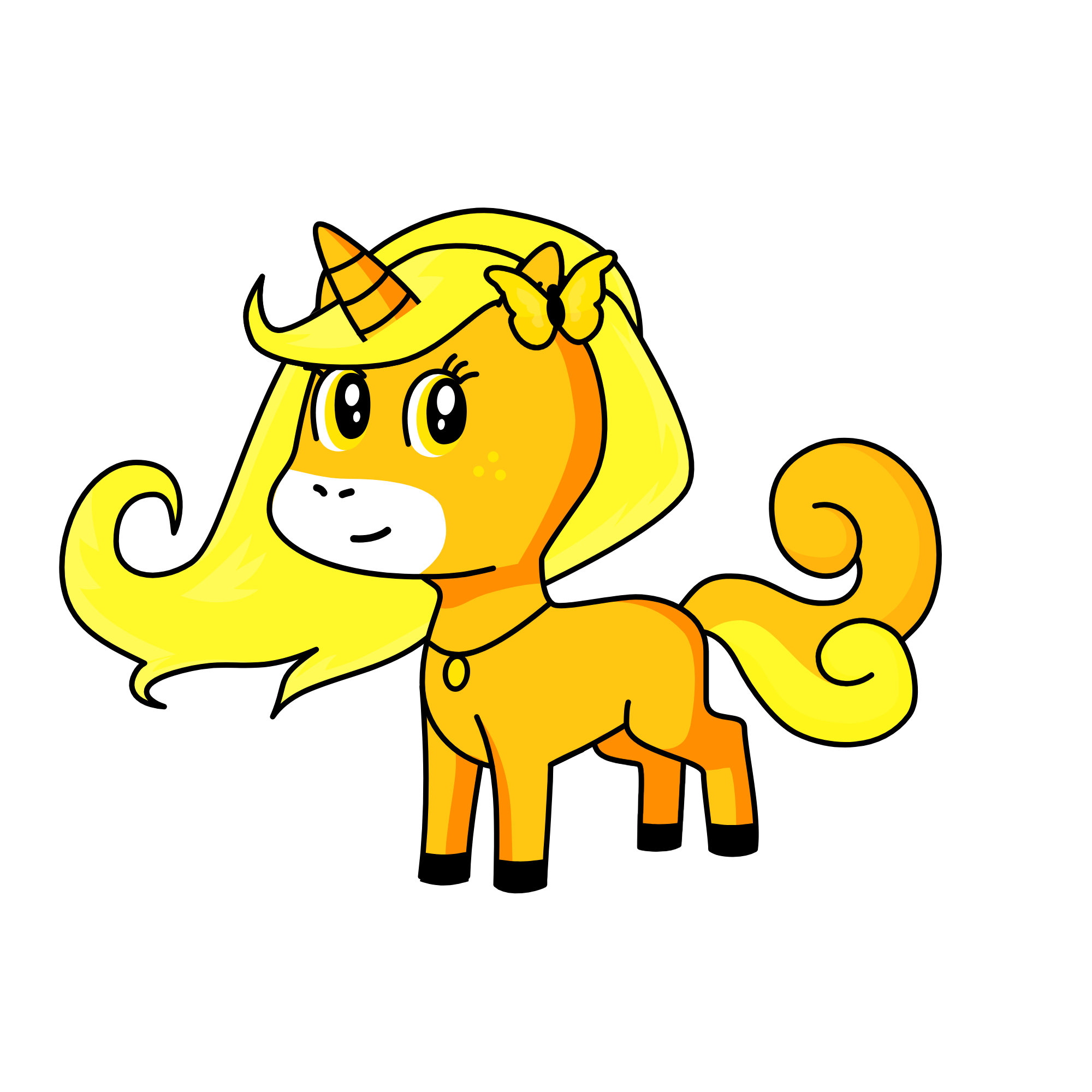 Goldie , the unicorn