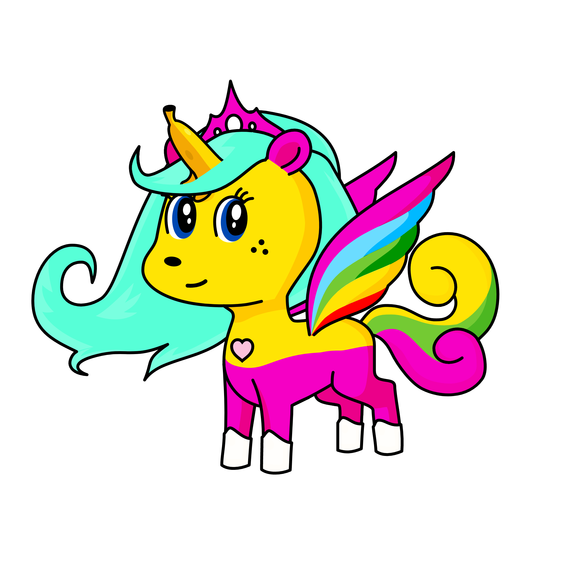 Saide, the unicorn