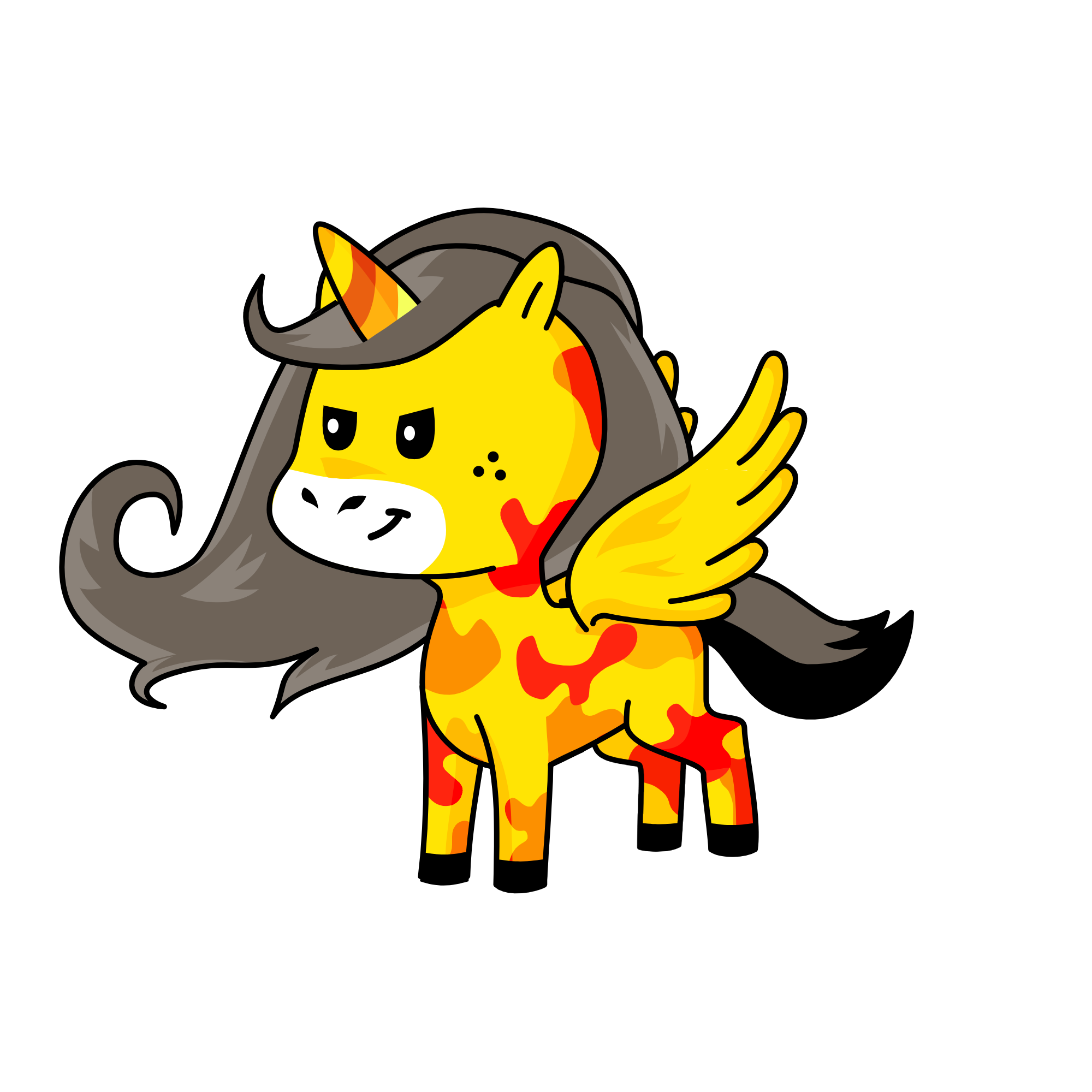 lava, the unicorn