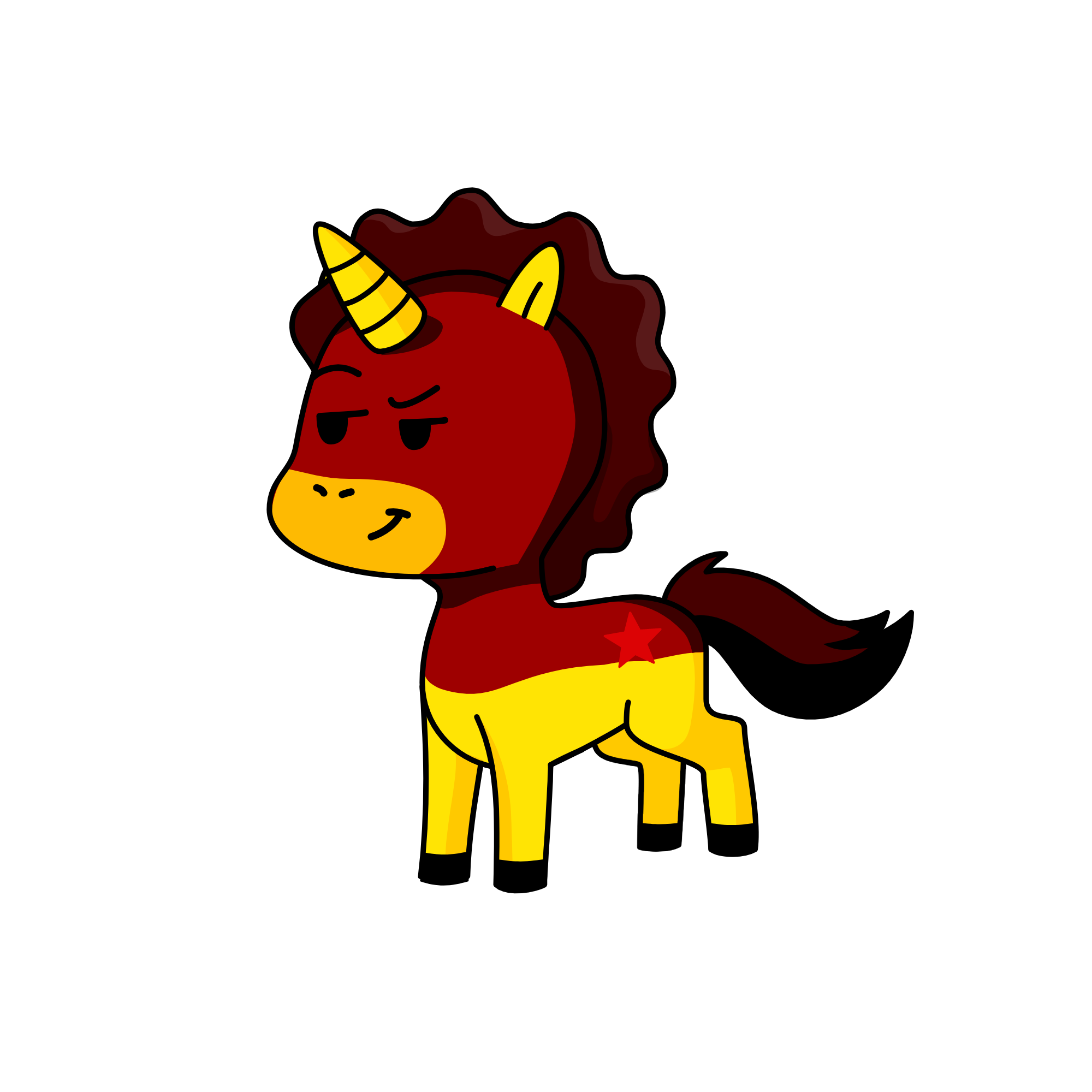 The evil motao, the unicorn