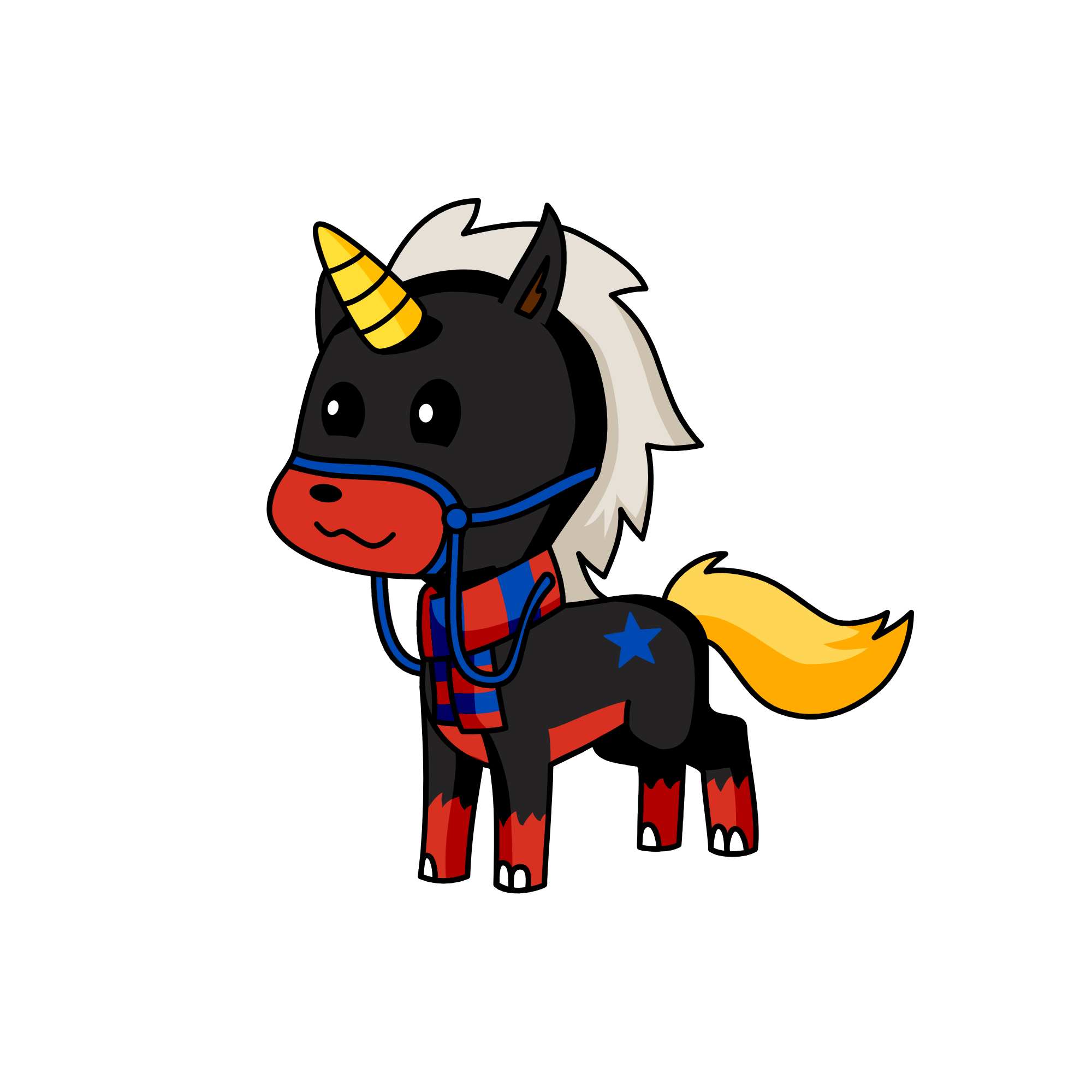 DARK, Chill, fam, the unicorn