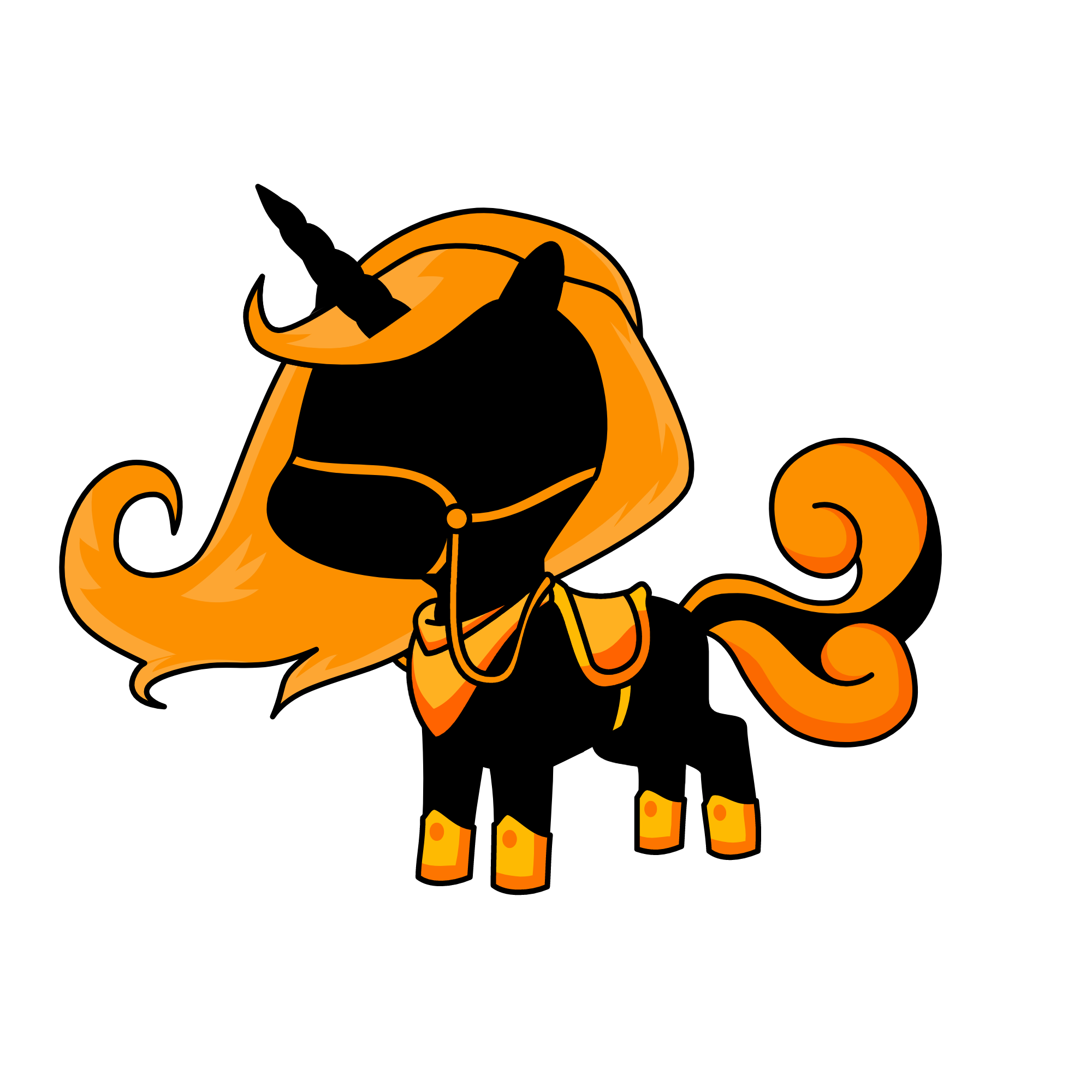 Halloween, the unicorn