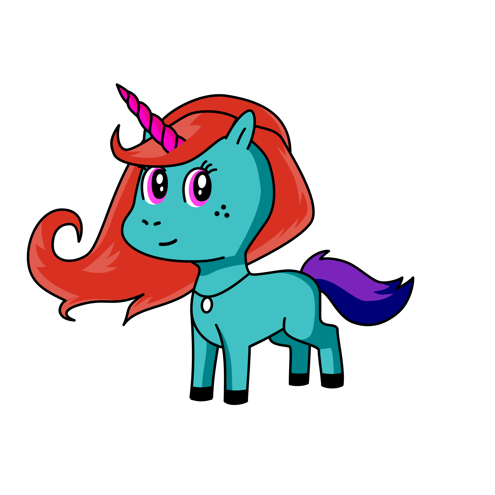  , the unicorn