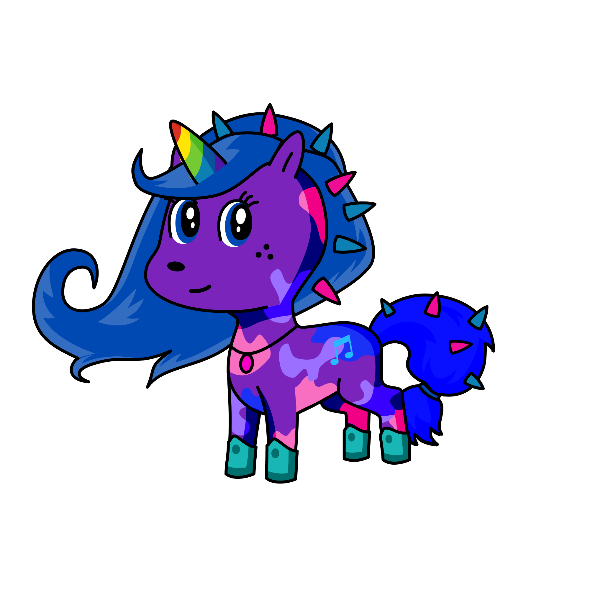 Twilight , the unicorn
